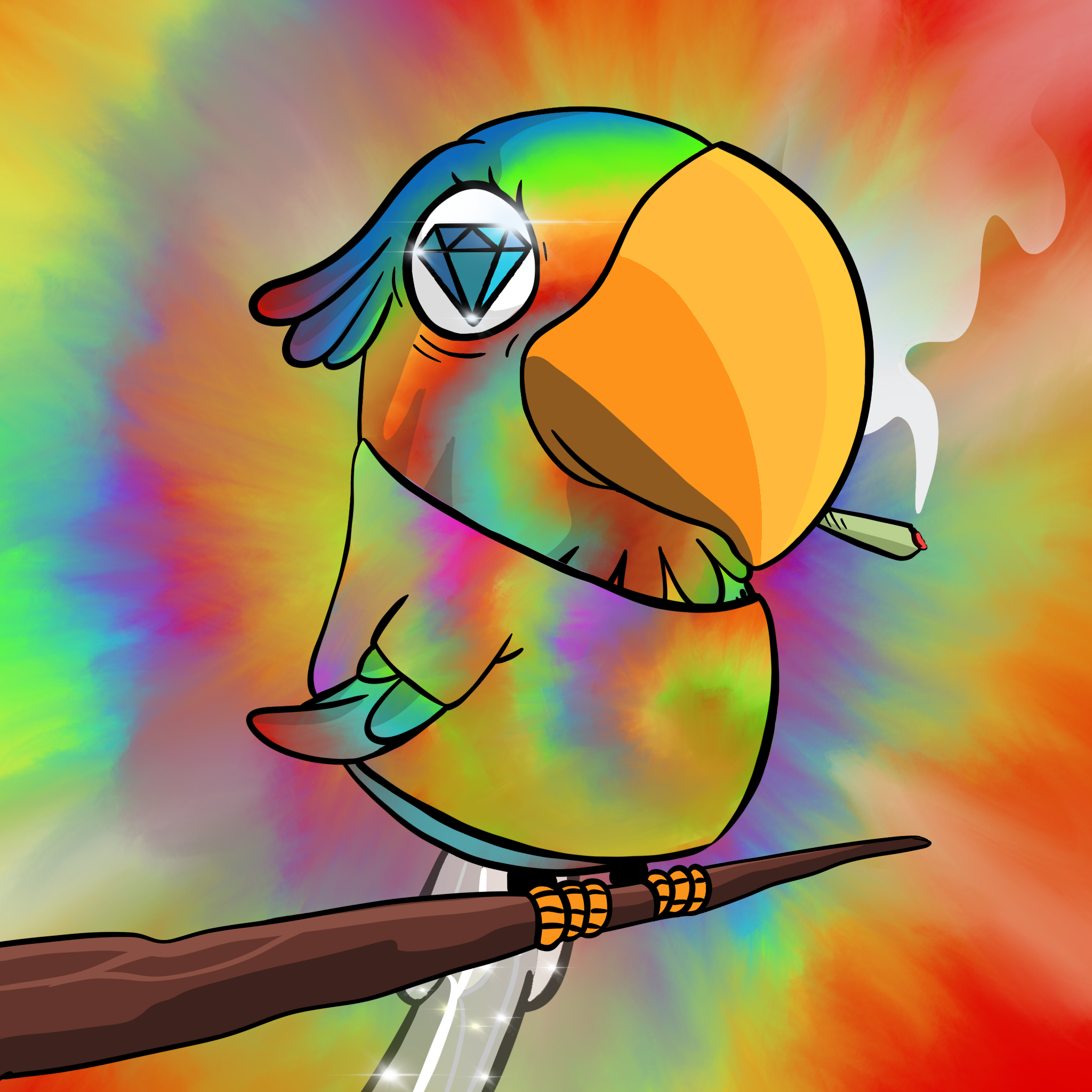 Ruffled Feathers #420 NFT on Algorand
