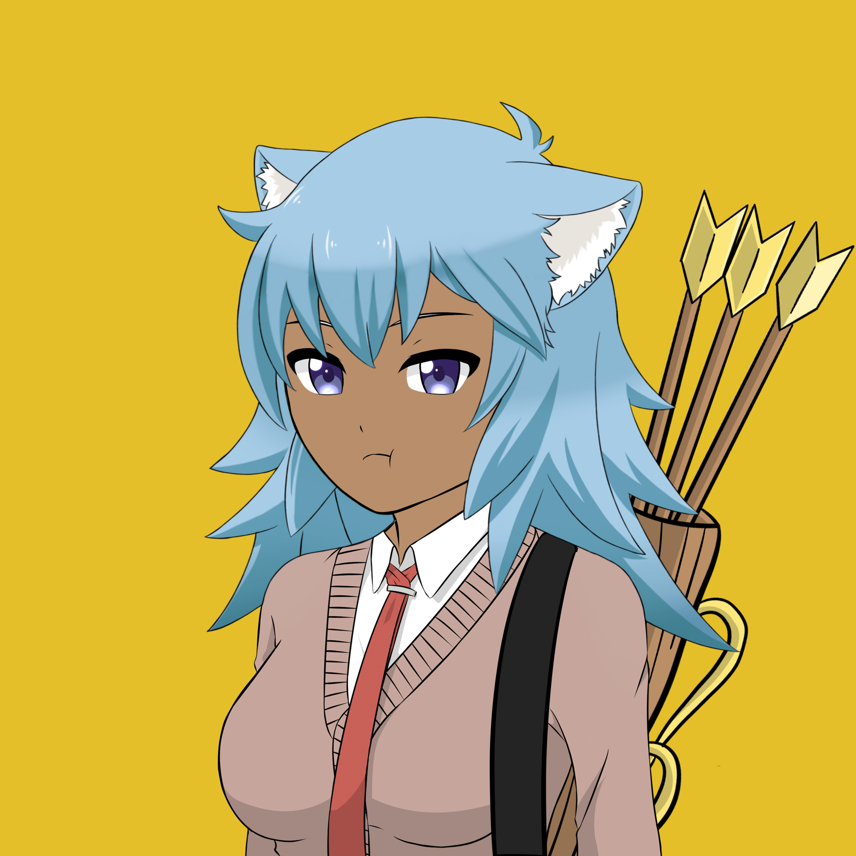 Catgirl Crew #248 NFT on Algorand