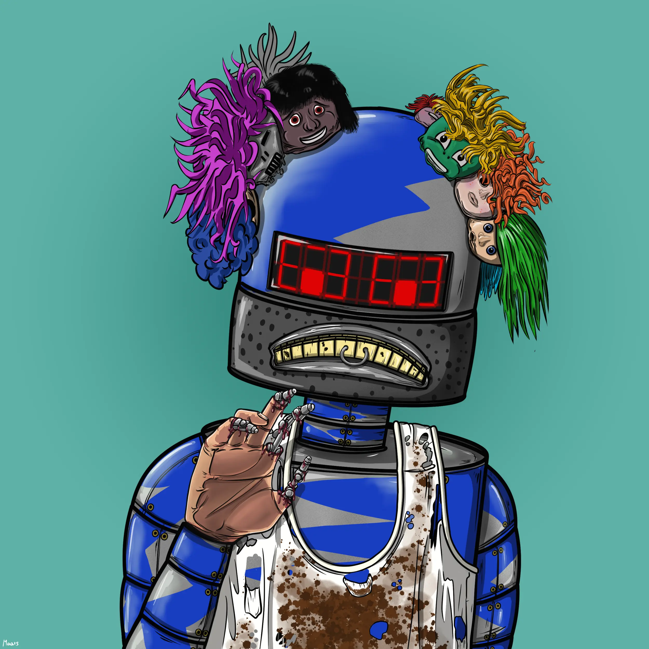Mental Marvin #3053 NFT on Algorand