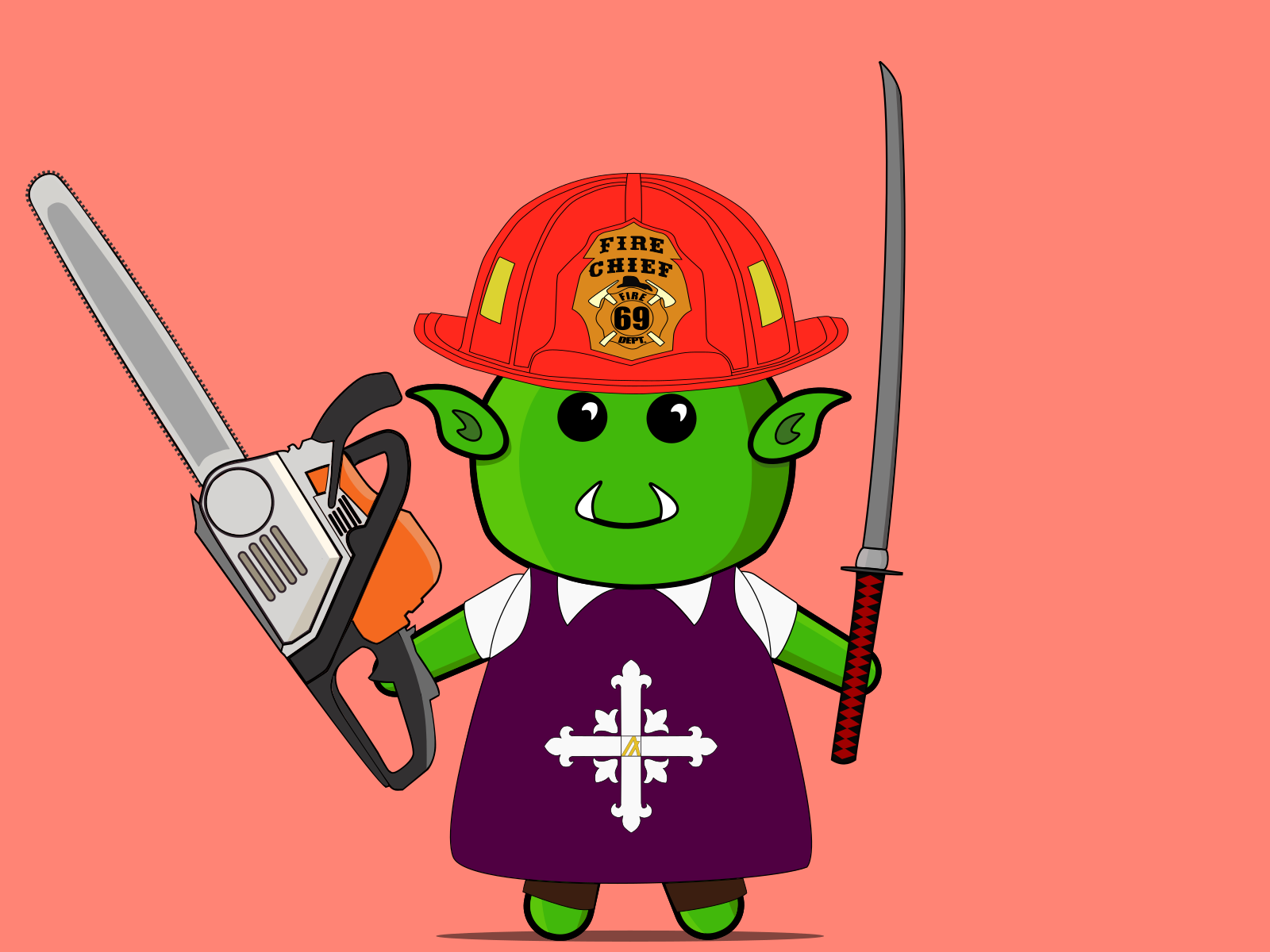 Tiny Troll 687 NFT on Algorand