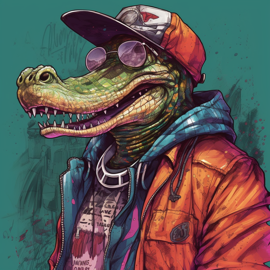 The Algogators #38  NFT on Algorand