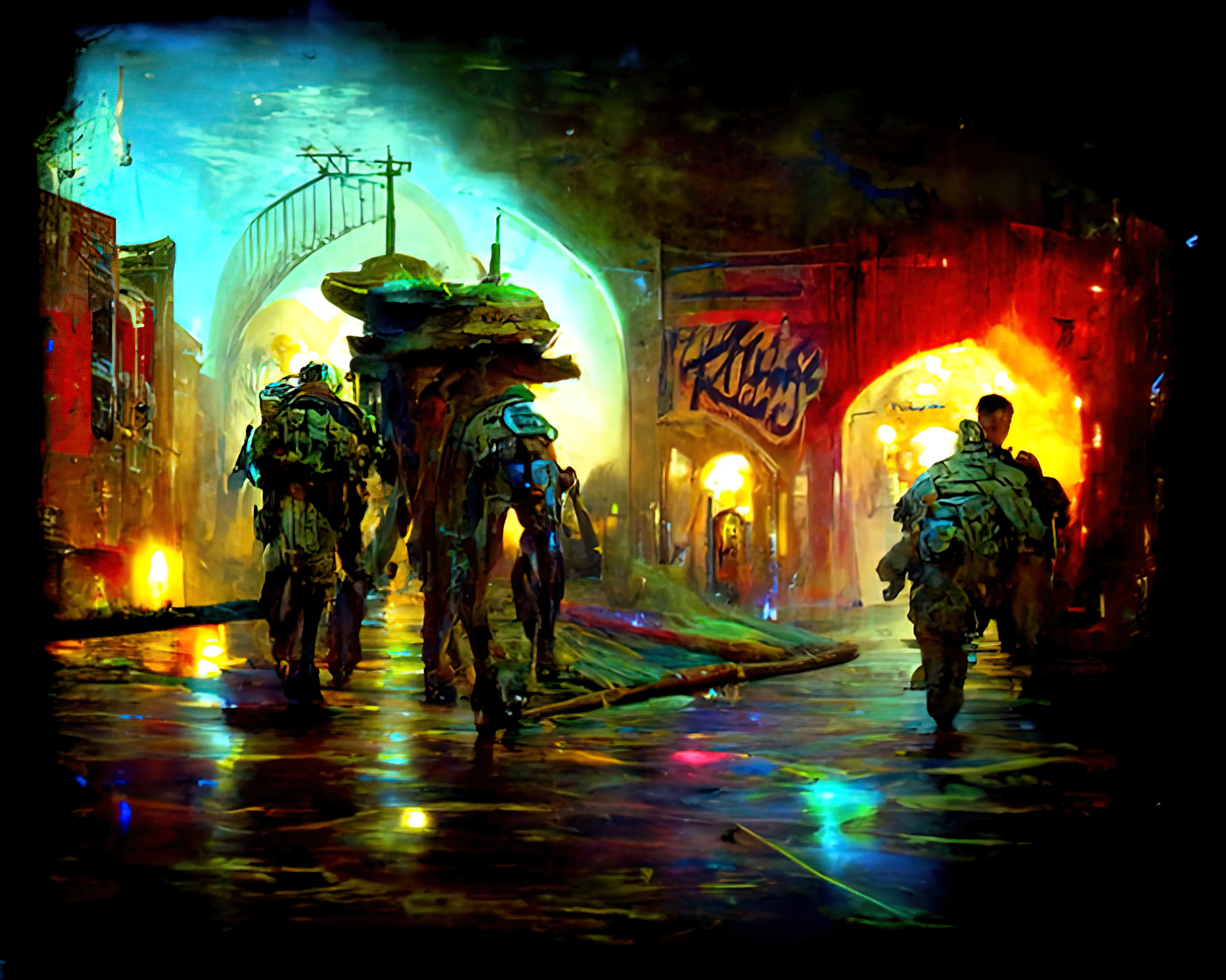 Neon City NFT on Algorand