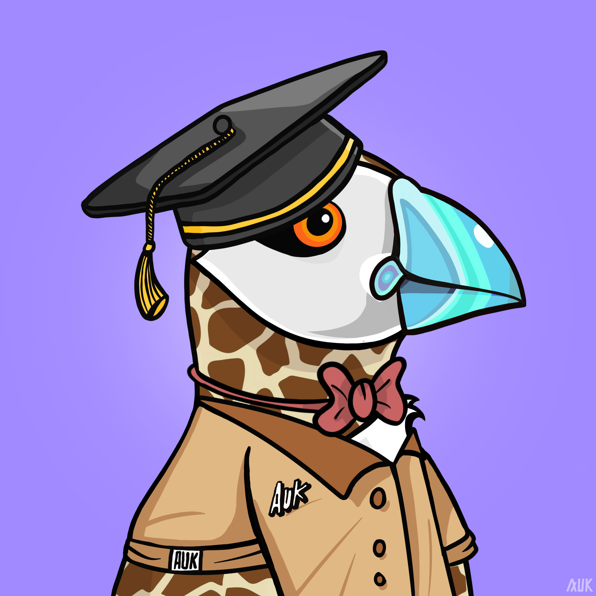 Poppin Puffins #5888 NFT on Algorand