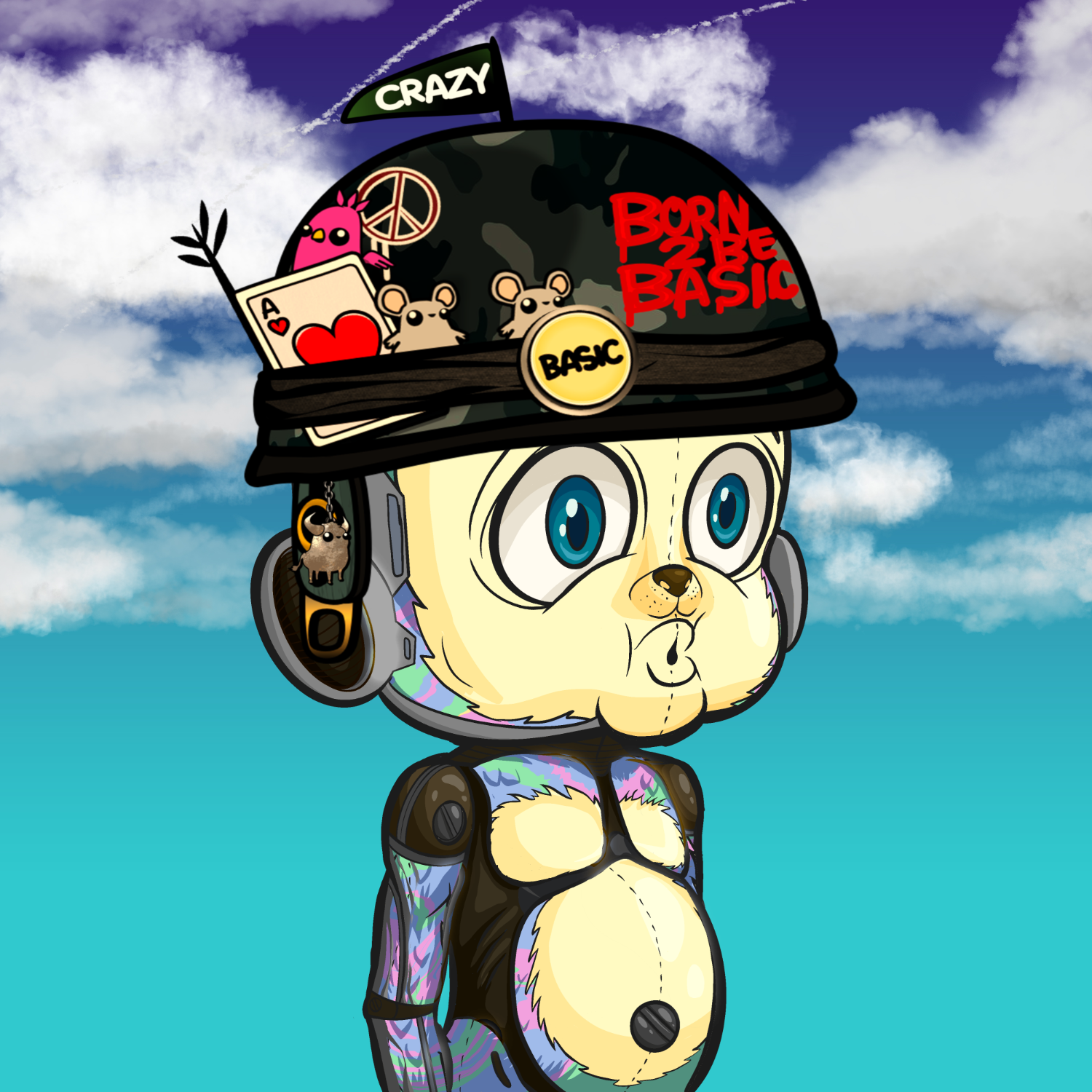 CRAZY CLONE 661 NFT on Algorand