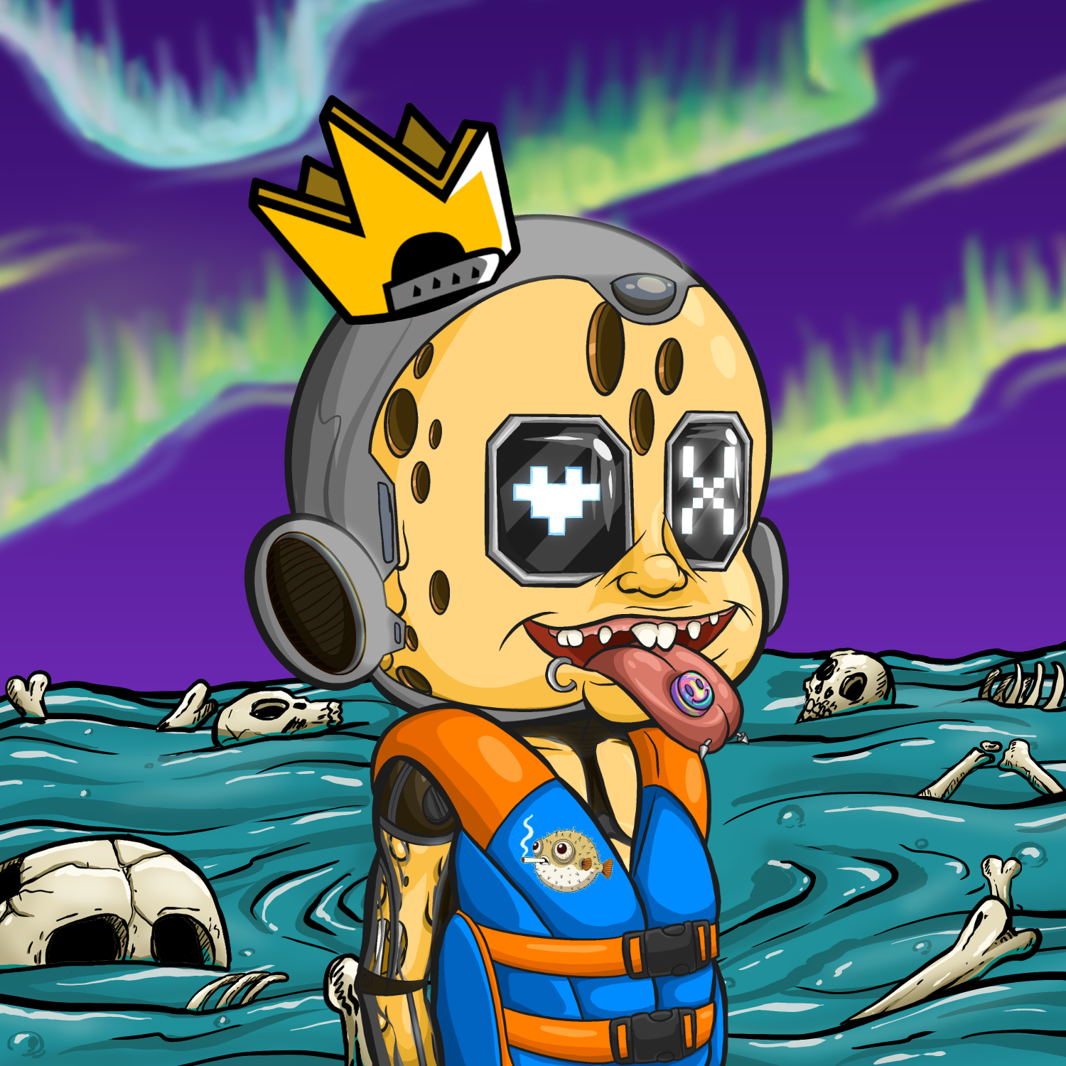 CRAZY CLONE 662 NFT on Algorand