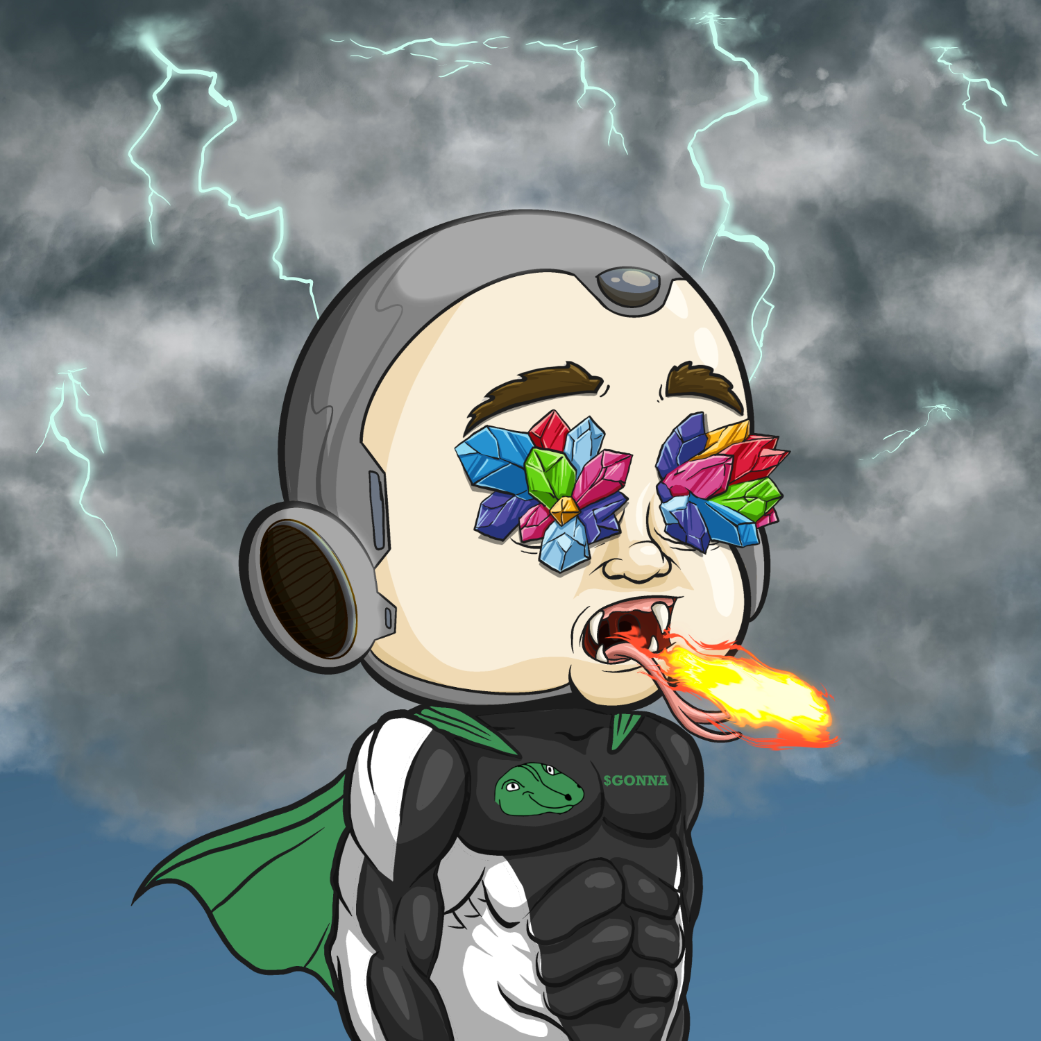 CRAZY CLONE 698 NFT on Algorand