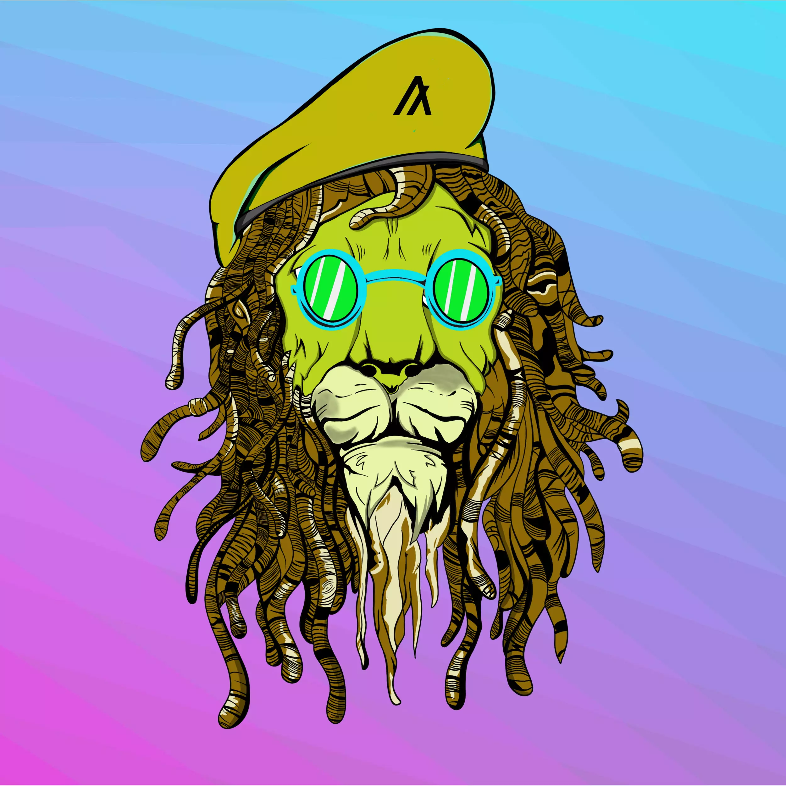 Reggae Lions #78 NFT on Algorand