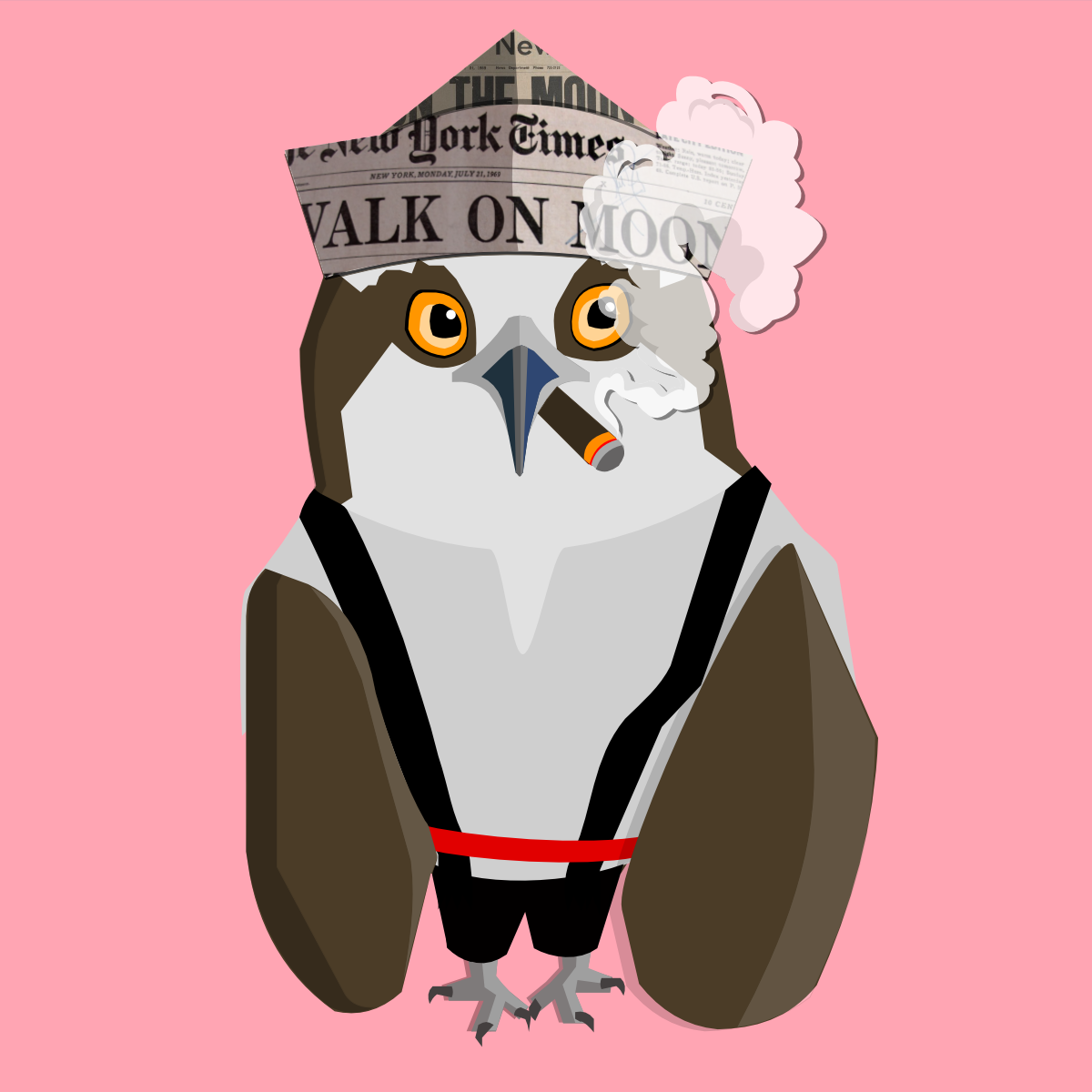 Baby Osprey #1673 NFT on Algorand