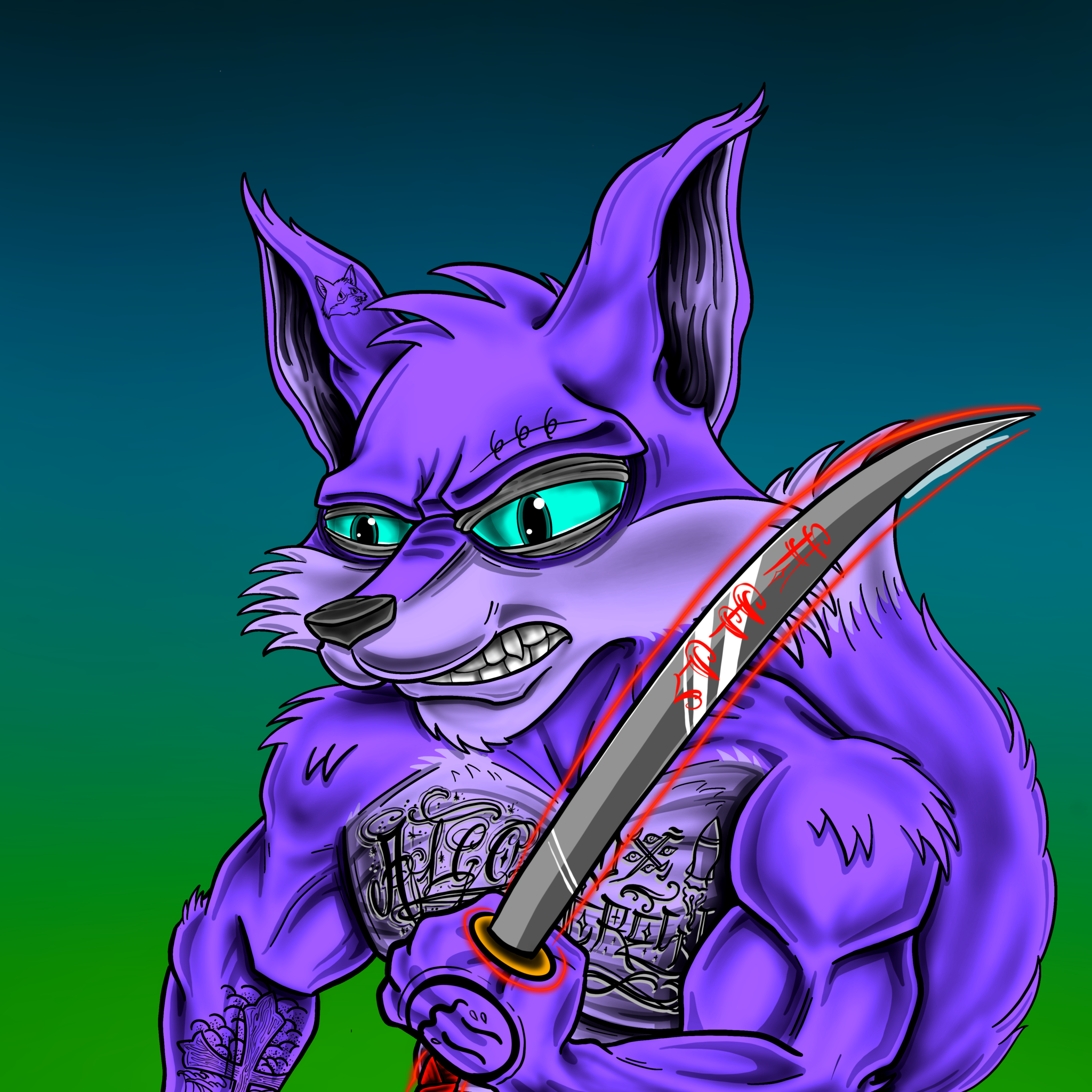AlgoFoxCREW #587 NFT on Algorand