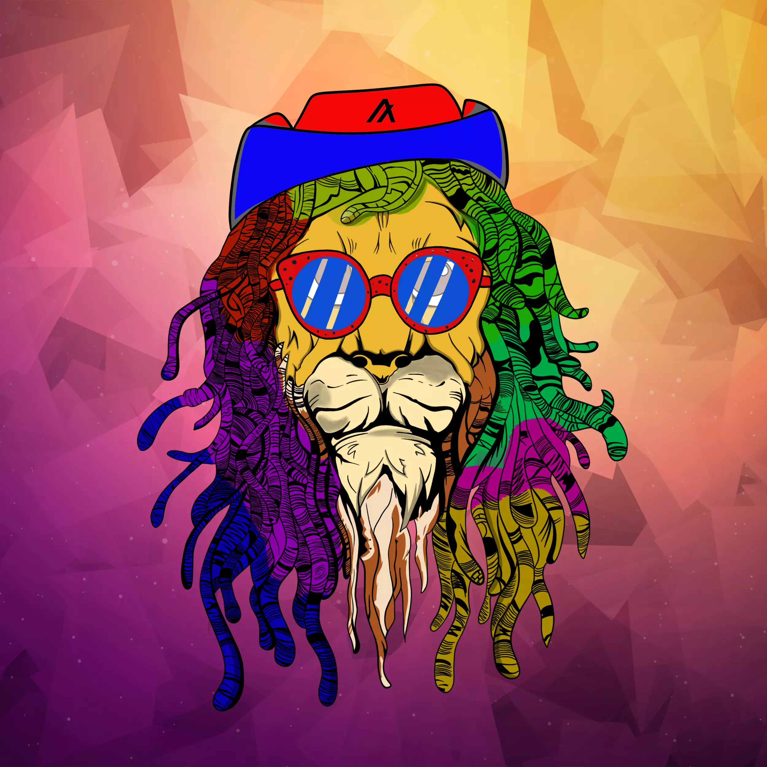 Reggae Lions #8 NFT on Algorand