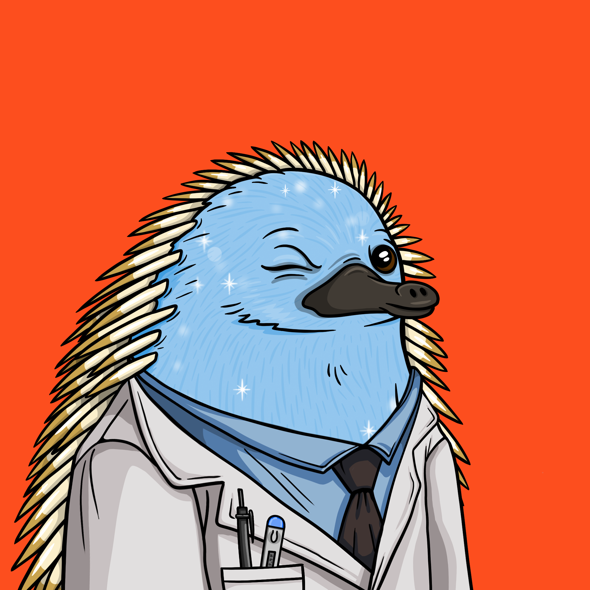 Wildlife Warrior Echinda #309 NFT on Algorand