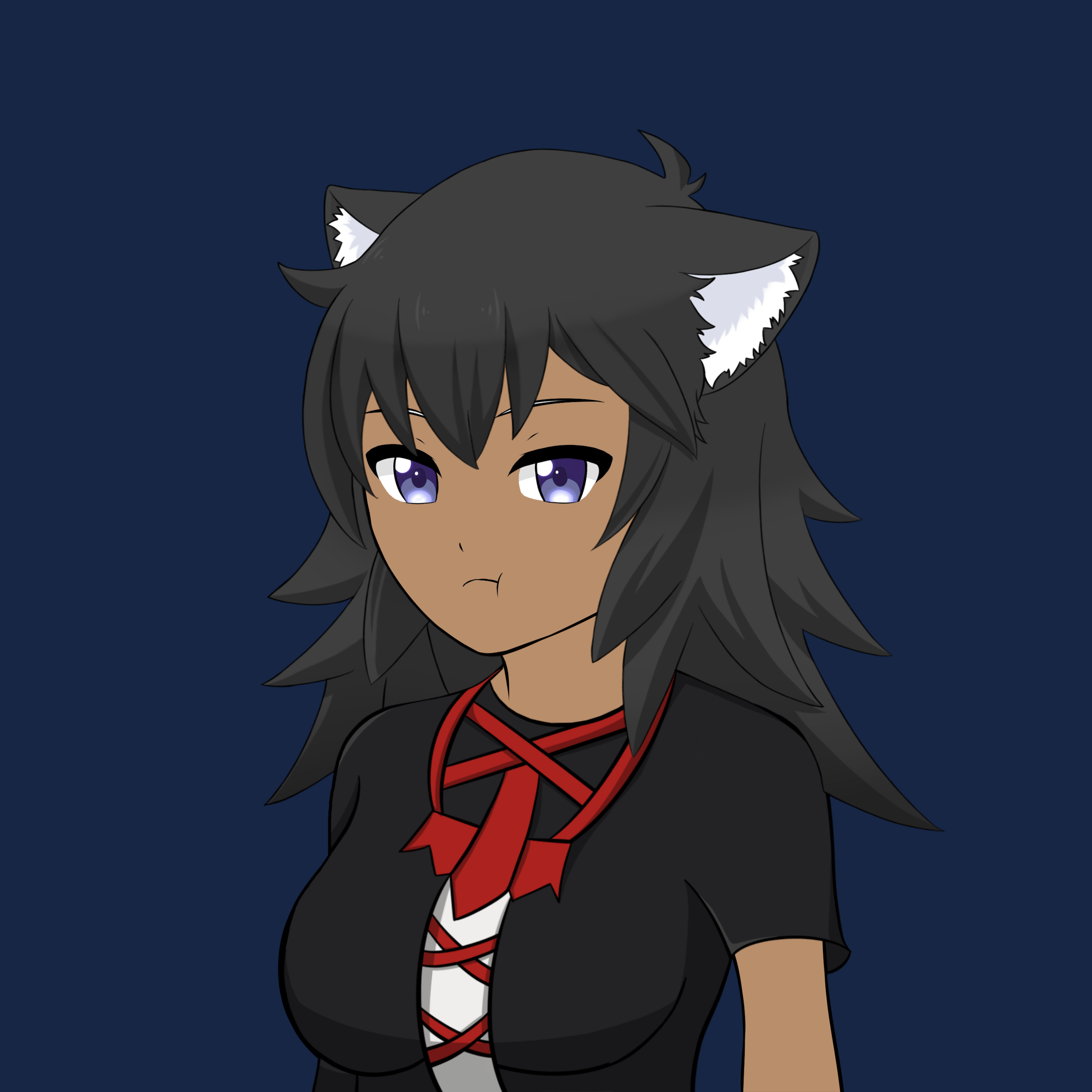 Catgirl Crew #252 NFT on Algorand