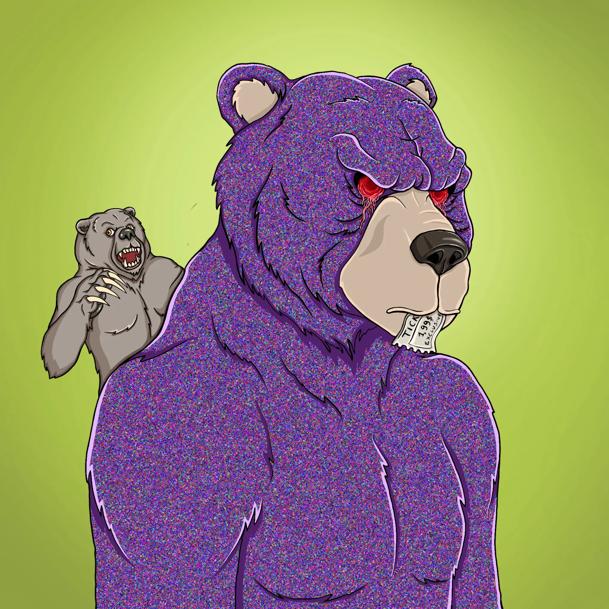 Mad Bears #1163 NFT on Algorand
