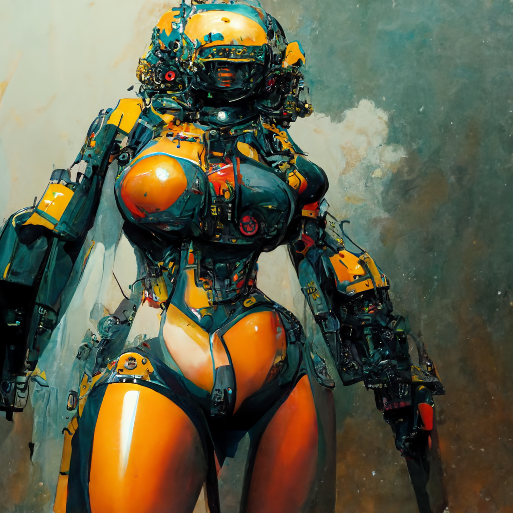 E.V.E Mecha 052 NFT on Algorand