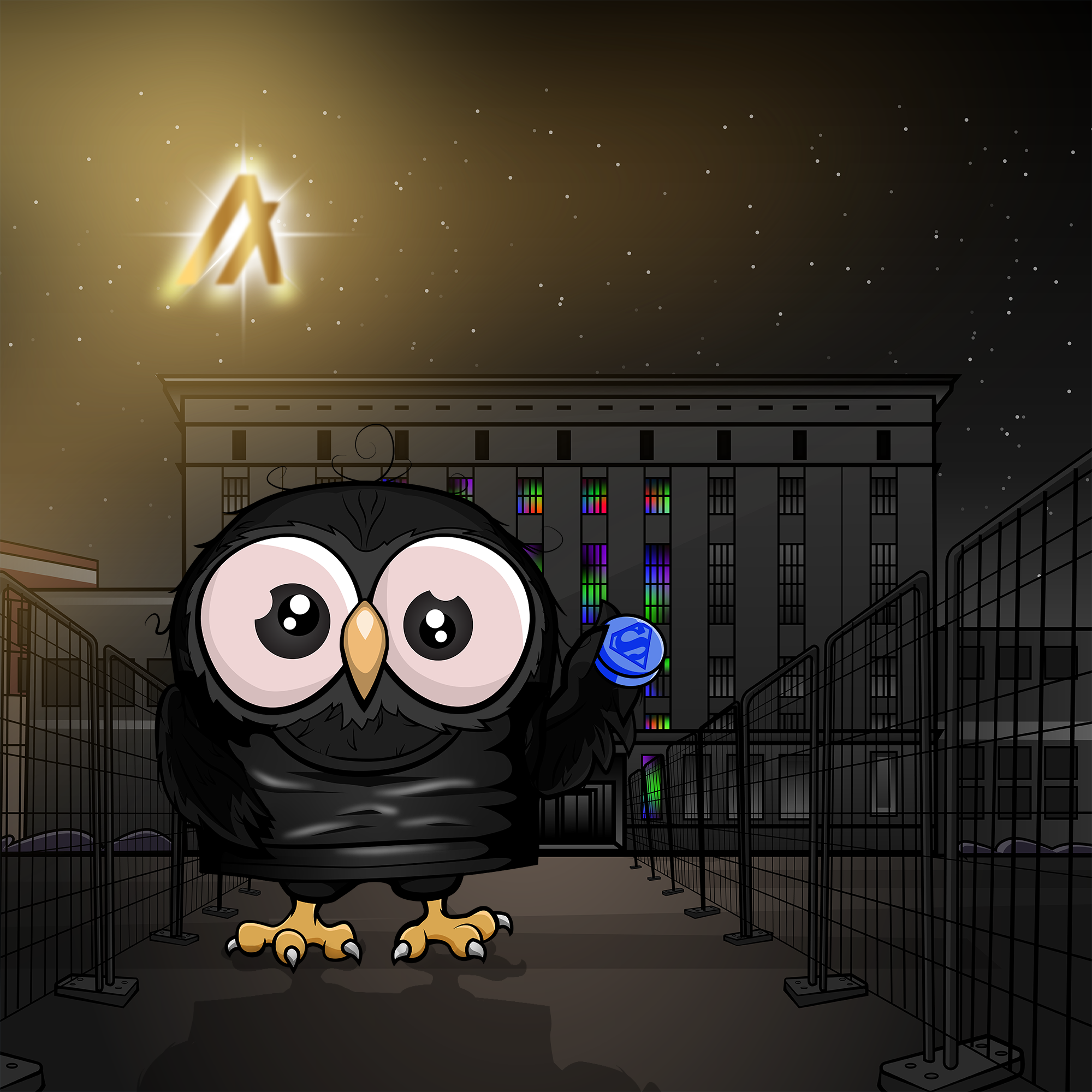 cryptOOwl 153 NFT on Algorand