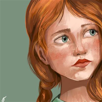 Redheaded girl