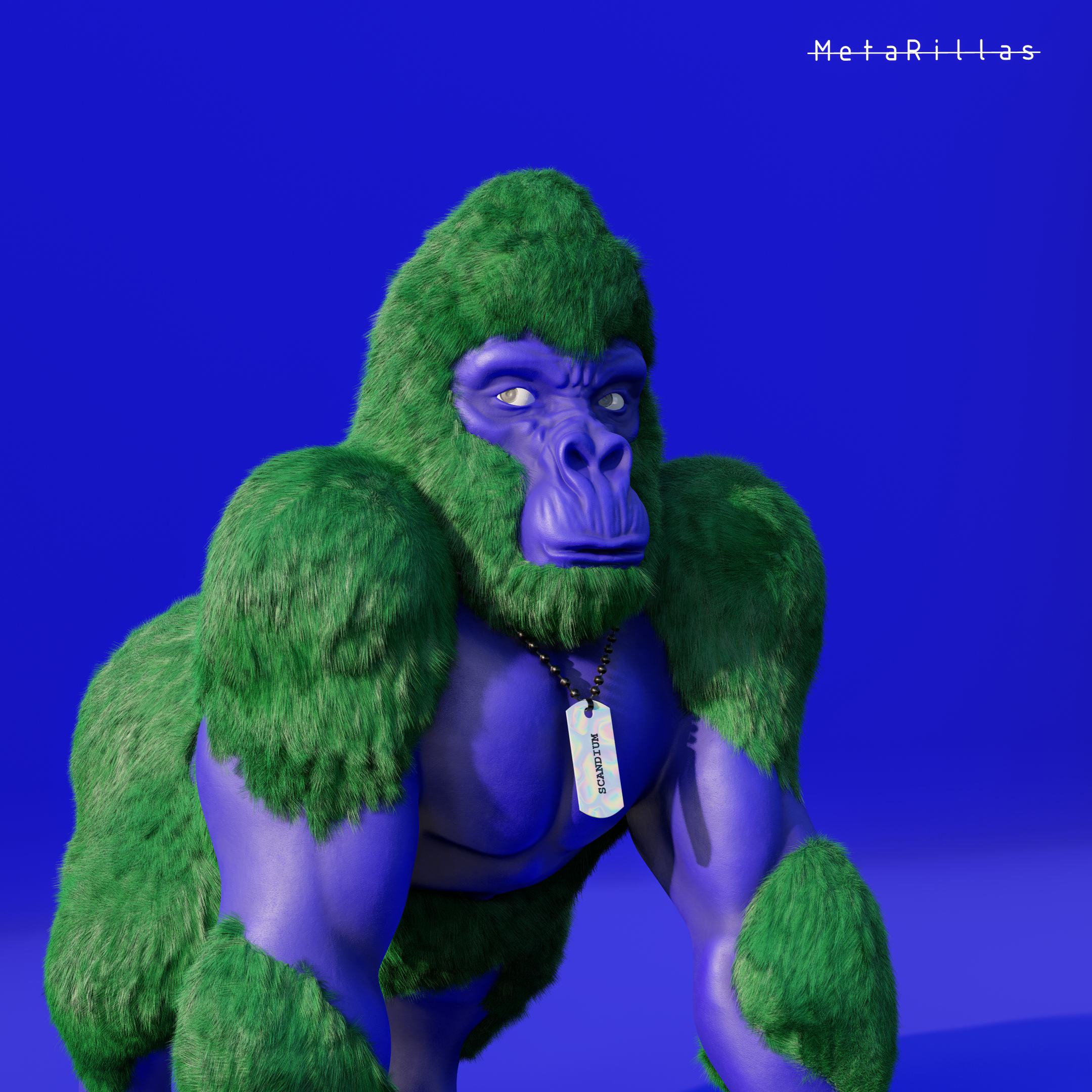 Stacked MetaRilla#93 NFT on Algorand