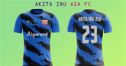 Akita Inu ASA FC Home kit #23