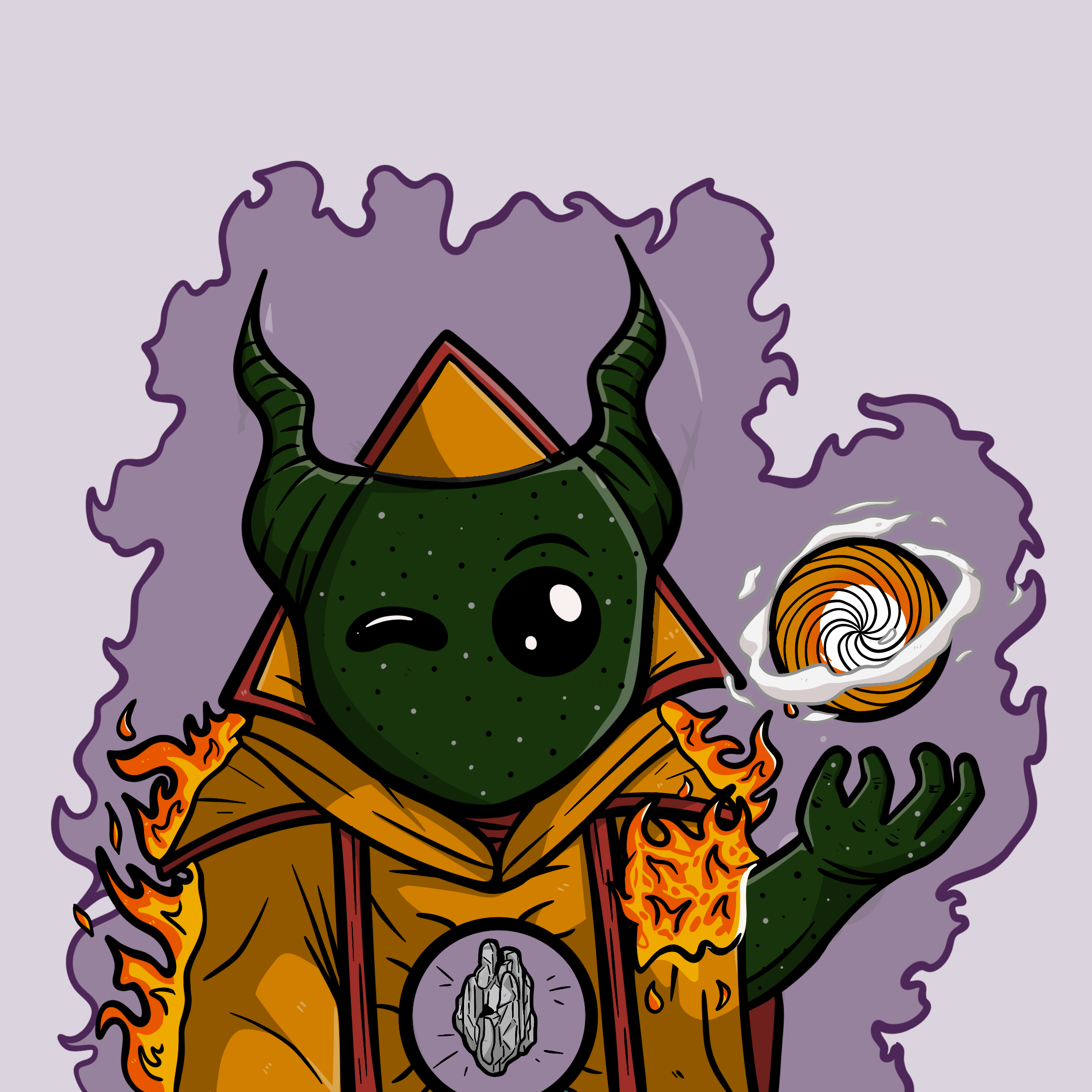 Vivip Wizard #0016 NFT on Algorand