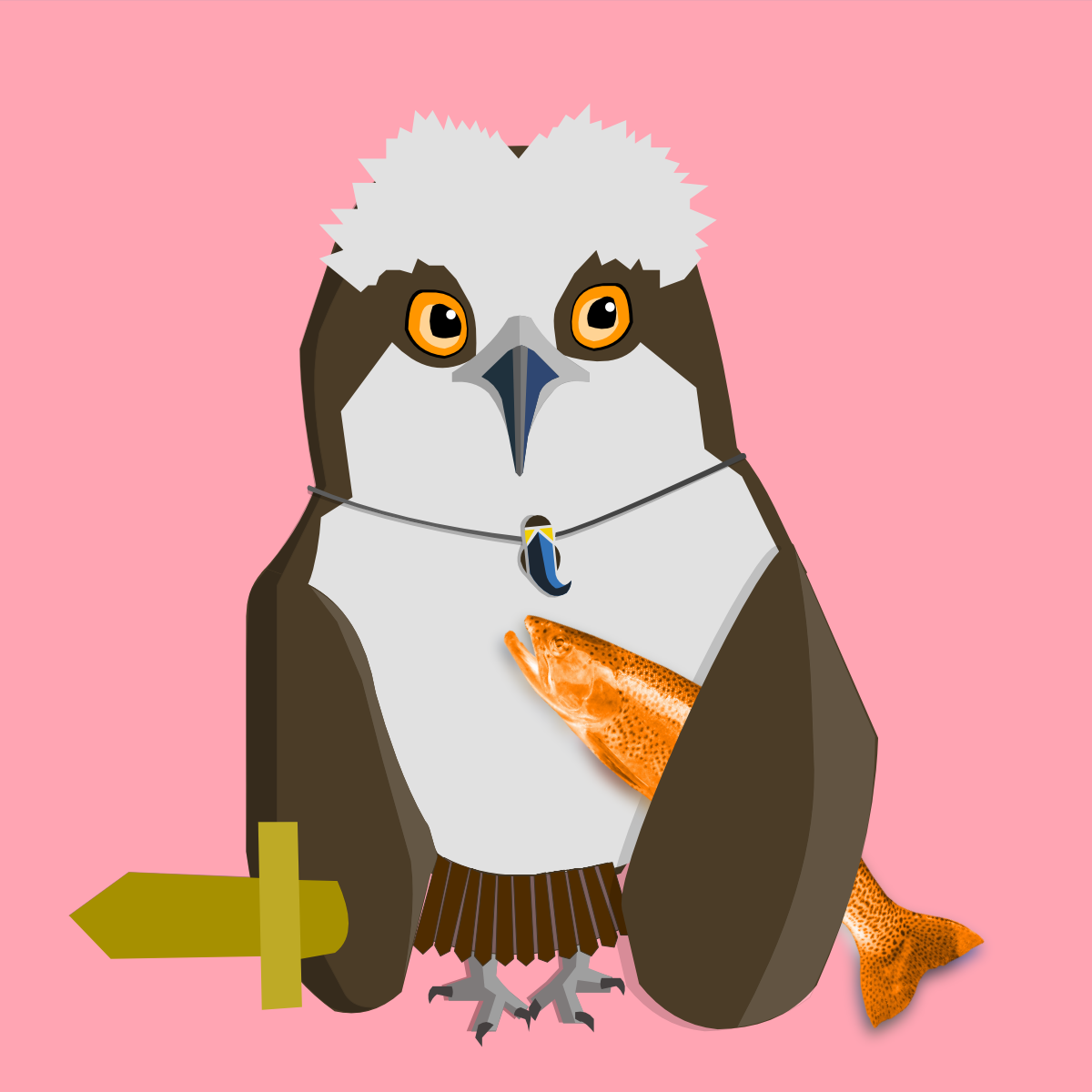 Baby Osprey #1198 NFT on Algorand