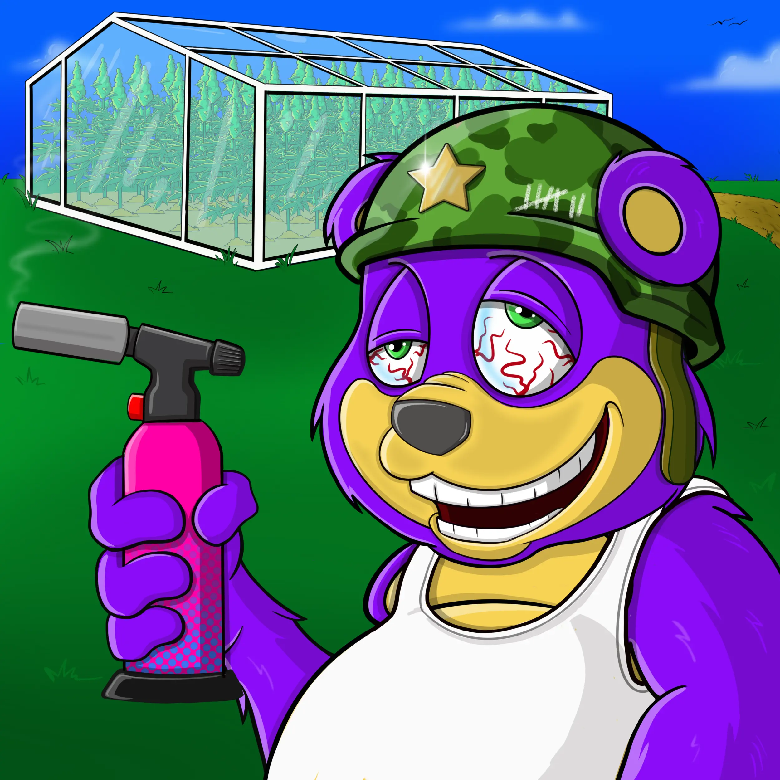 Burnin Bears #583 NFT on Algorand