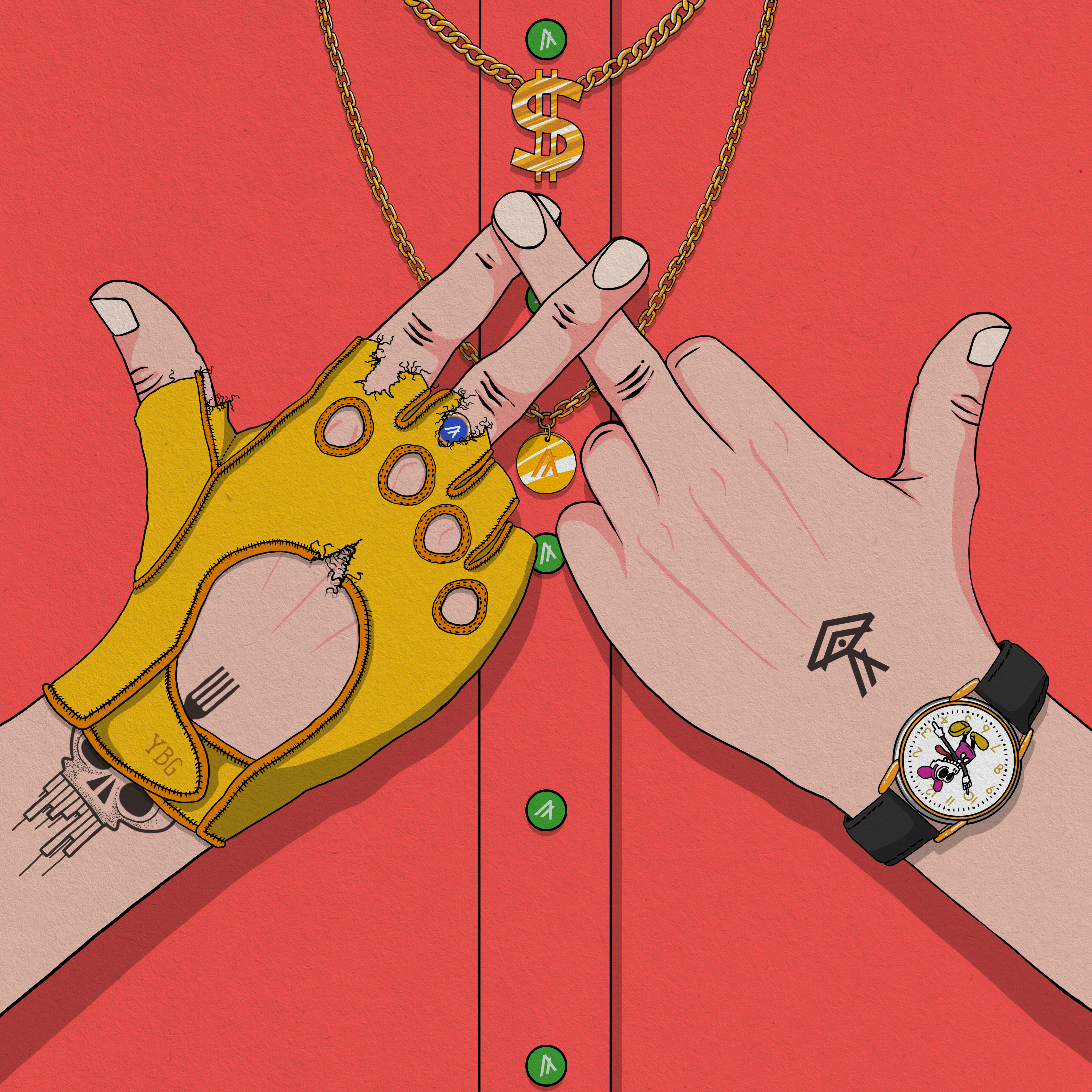 Algo Hands #0041 NFT on Algorand
