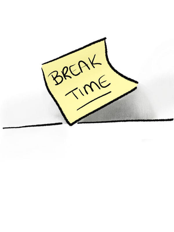 An image of Note, Break Time