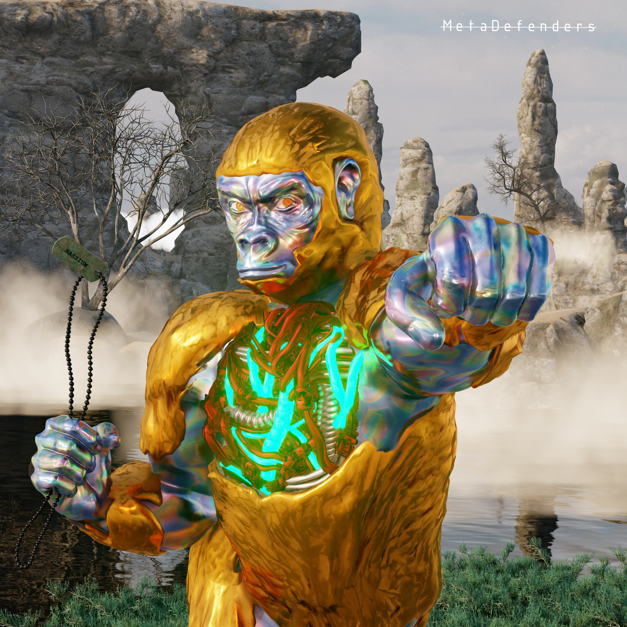MetaDefender#42 NFT on Algorand