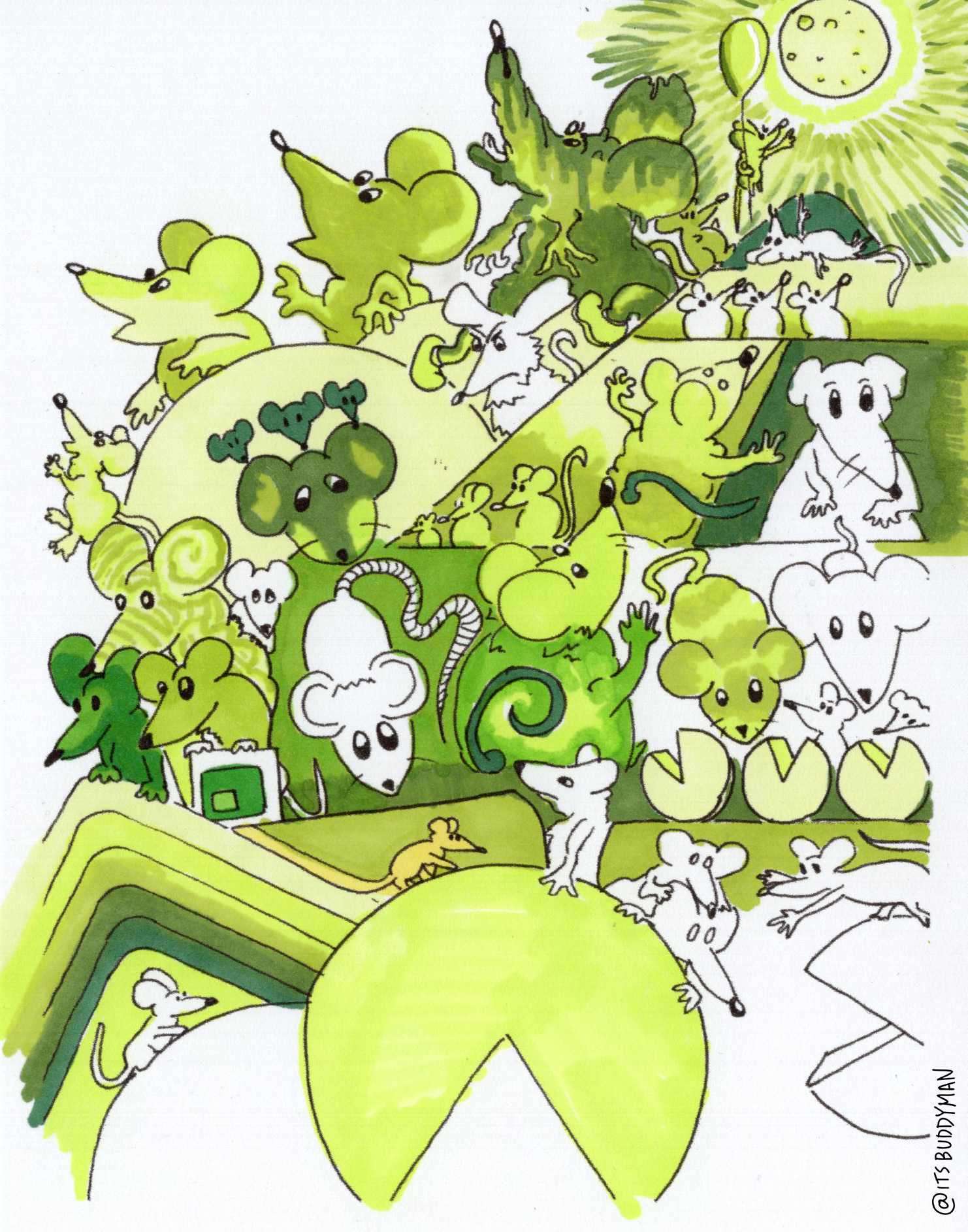 Green Rats NFT on Algorand