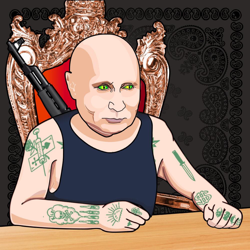 Dead Putin Society #228 NFT on Algorand