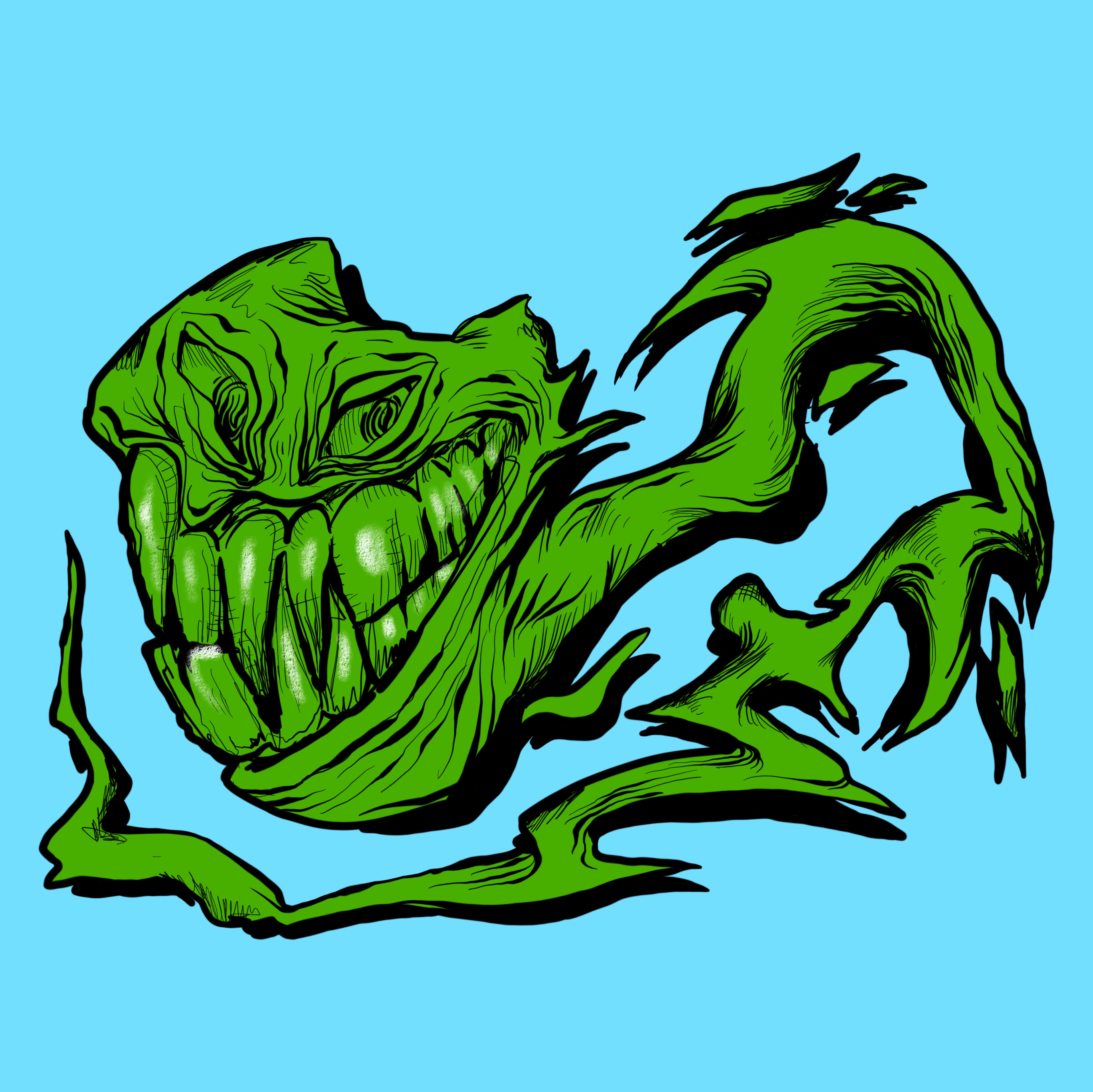 Green Critters 93 NFT on Algorand