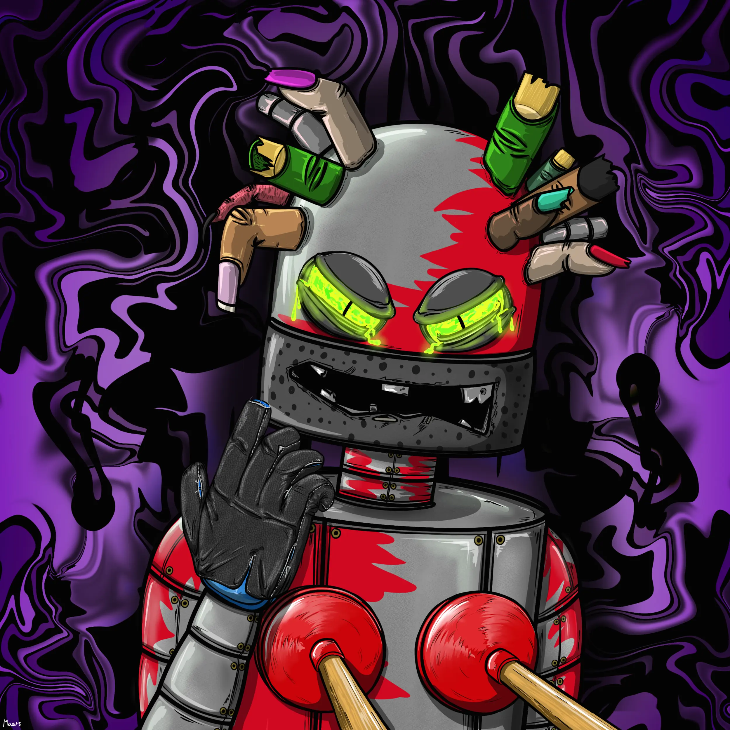 Mental Marvin #237 NFT on Algorand