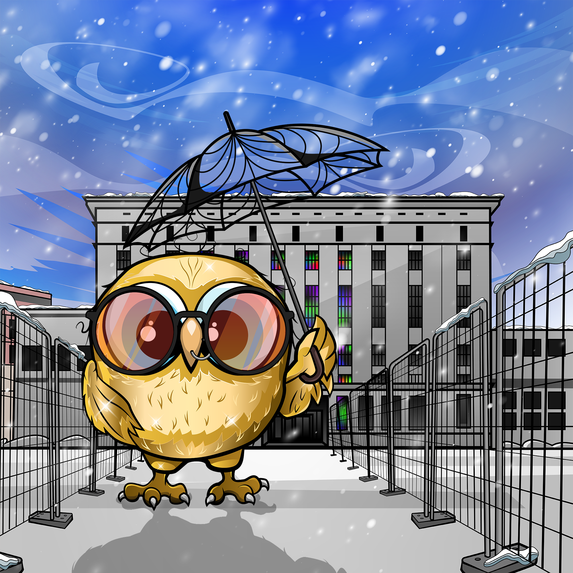 cryptOOwl 196 NFT on Algorand