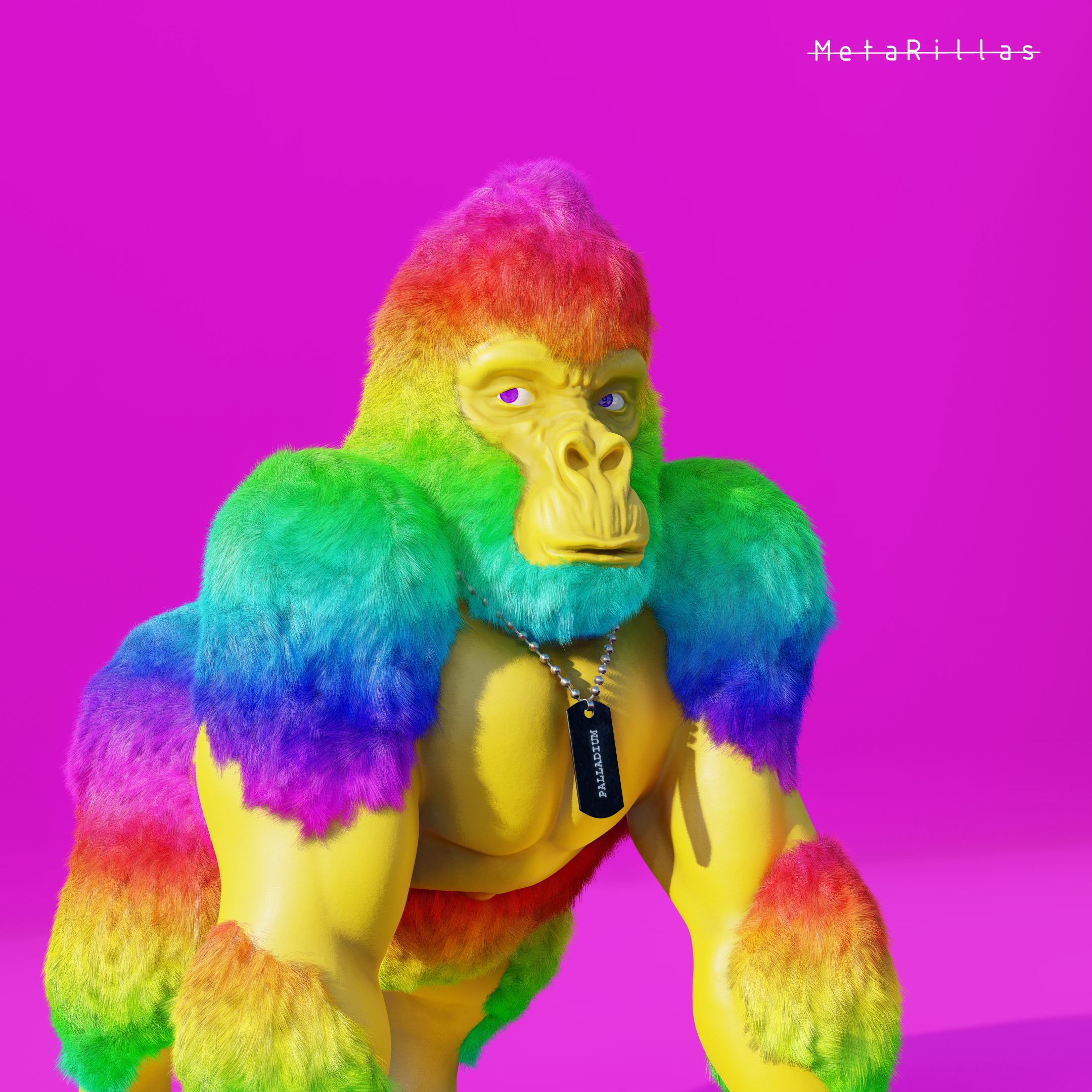 Stacked MetaRilla#75 NFT on Algorand