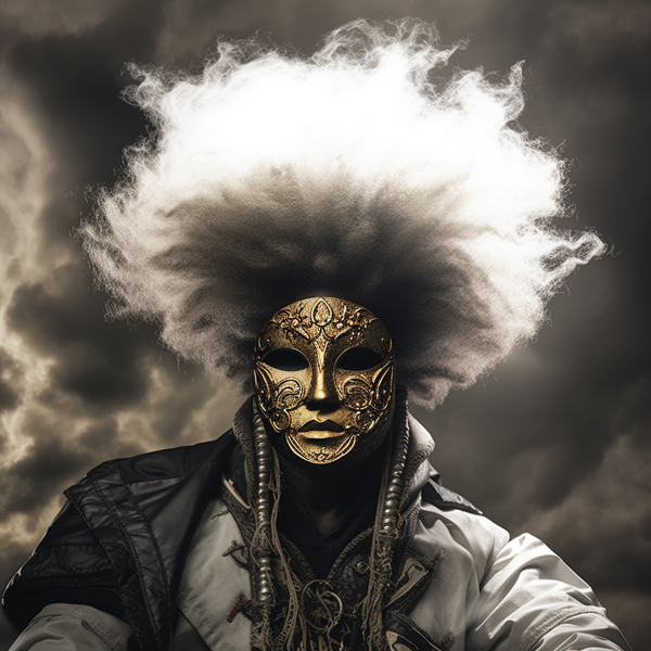 Image of AFRO WARS 45- Trickster Mask