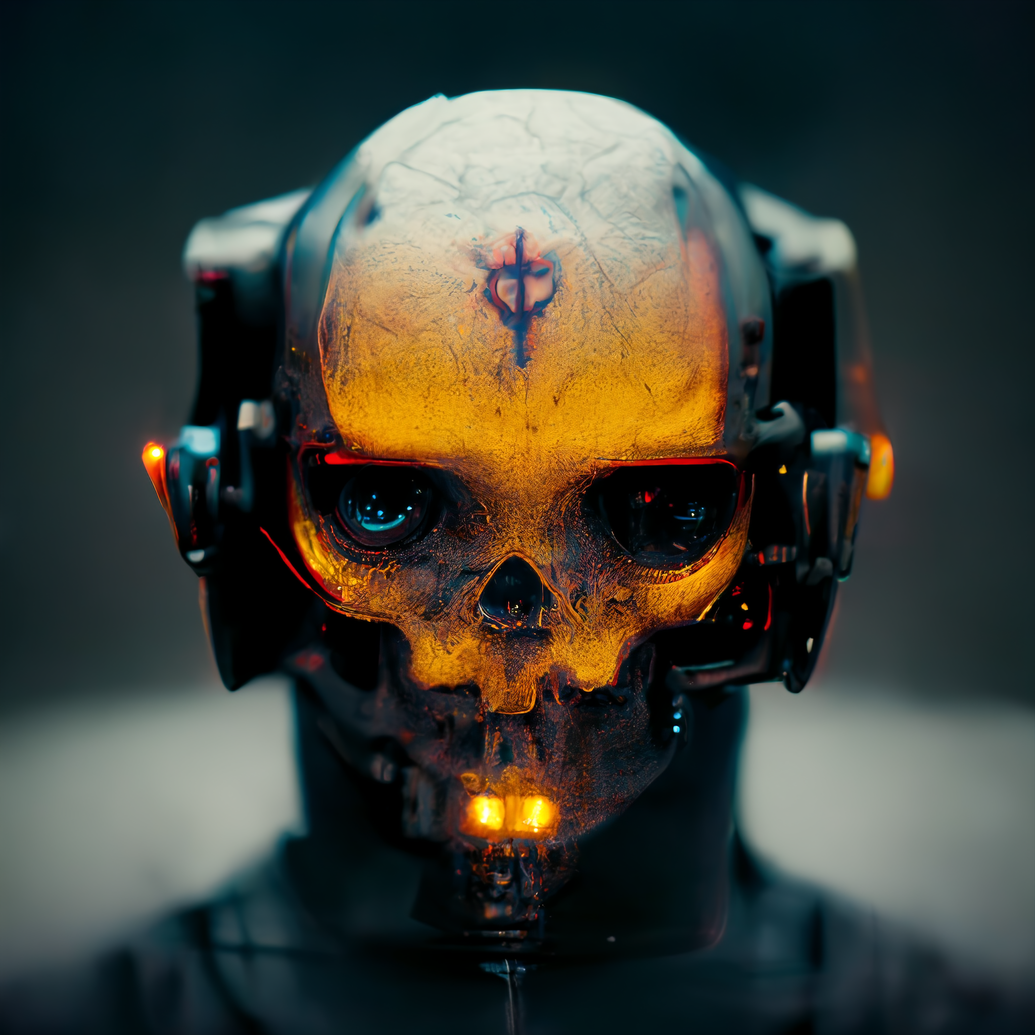 Cyber Skull #16