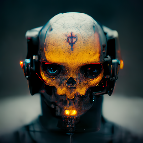 An image of Cyber Skull #16