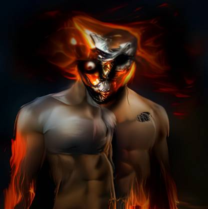 Brox the Flaming Demon