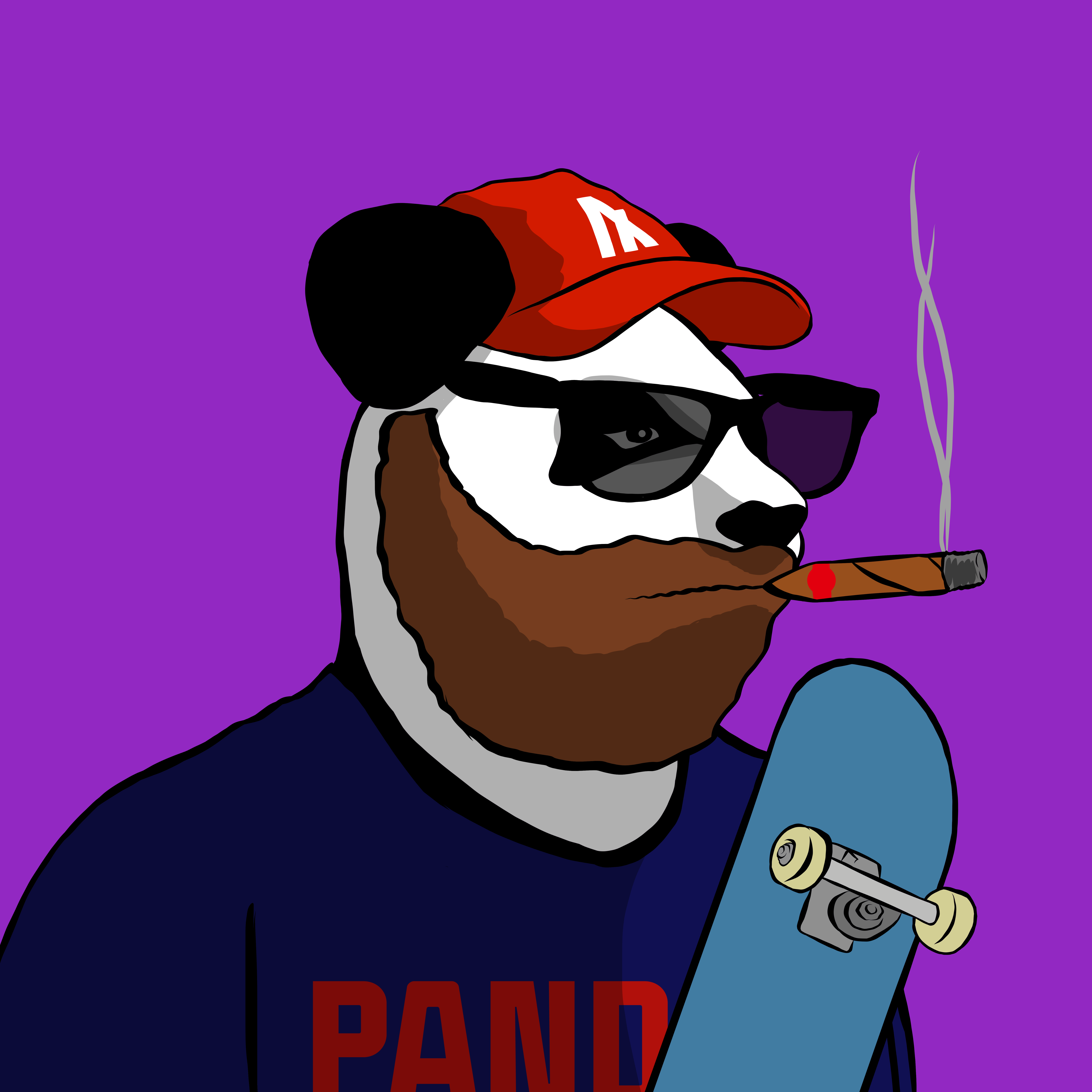 Pissed Off Panda #46 NFT on Algorand