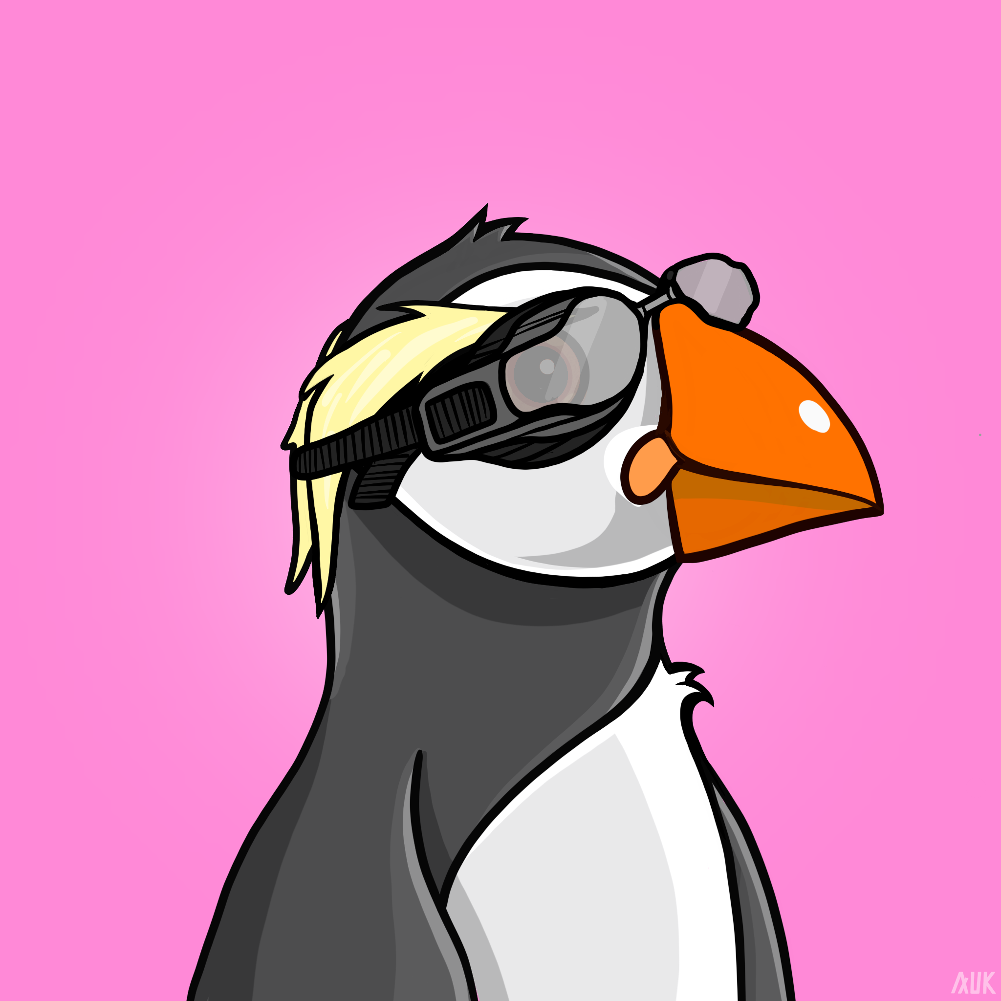 Poppin Puffins #1349 NFT on Algorand