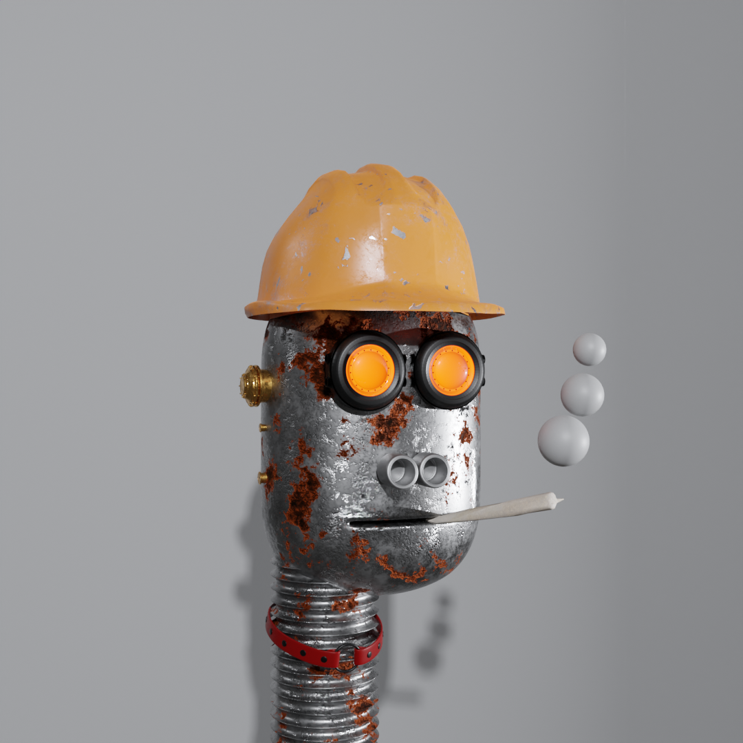 Industrial Punk Legendary #1058 NFT on Algorand