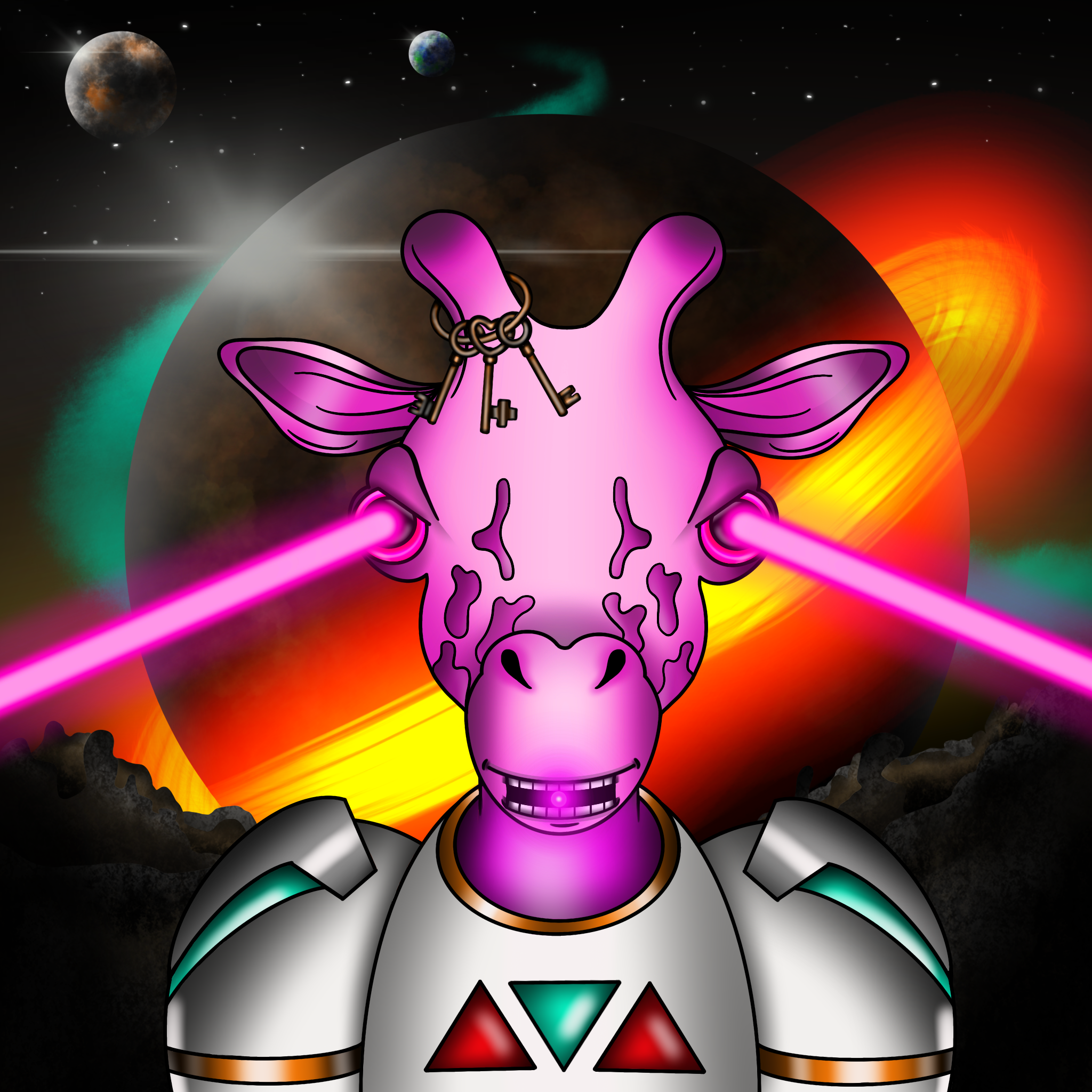 Cool Giraffe Gen2 #217 NFT on Algorand