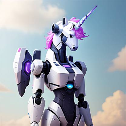 Robot Unicorn 04