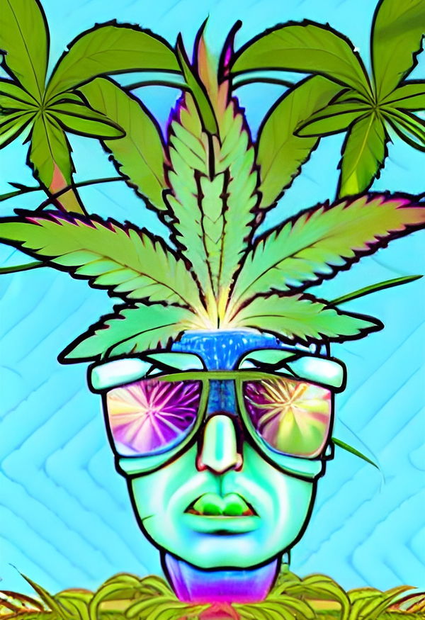 An image of AI Pothead #34