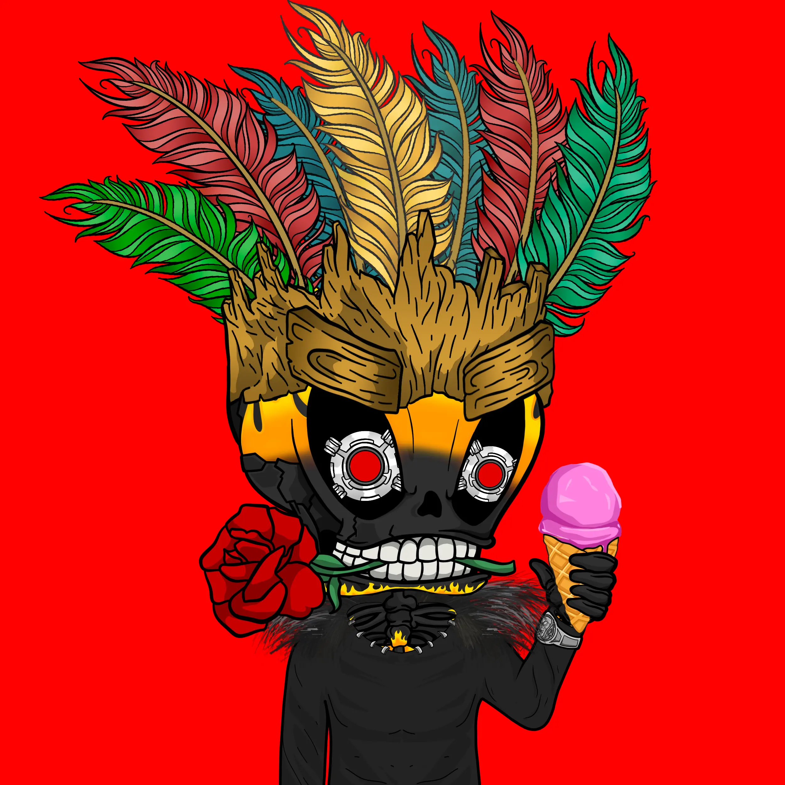 BoneBuddies #470 NFT on Algorand