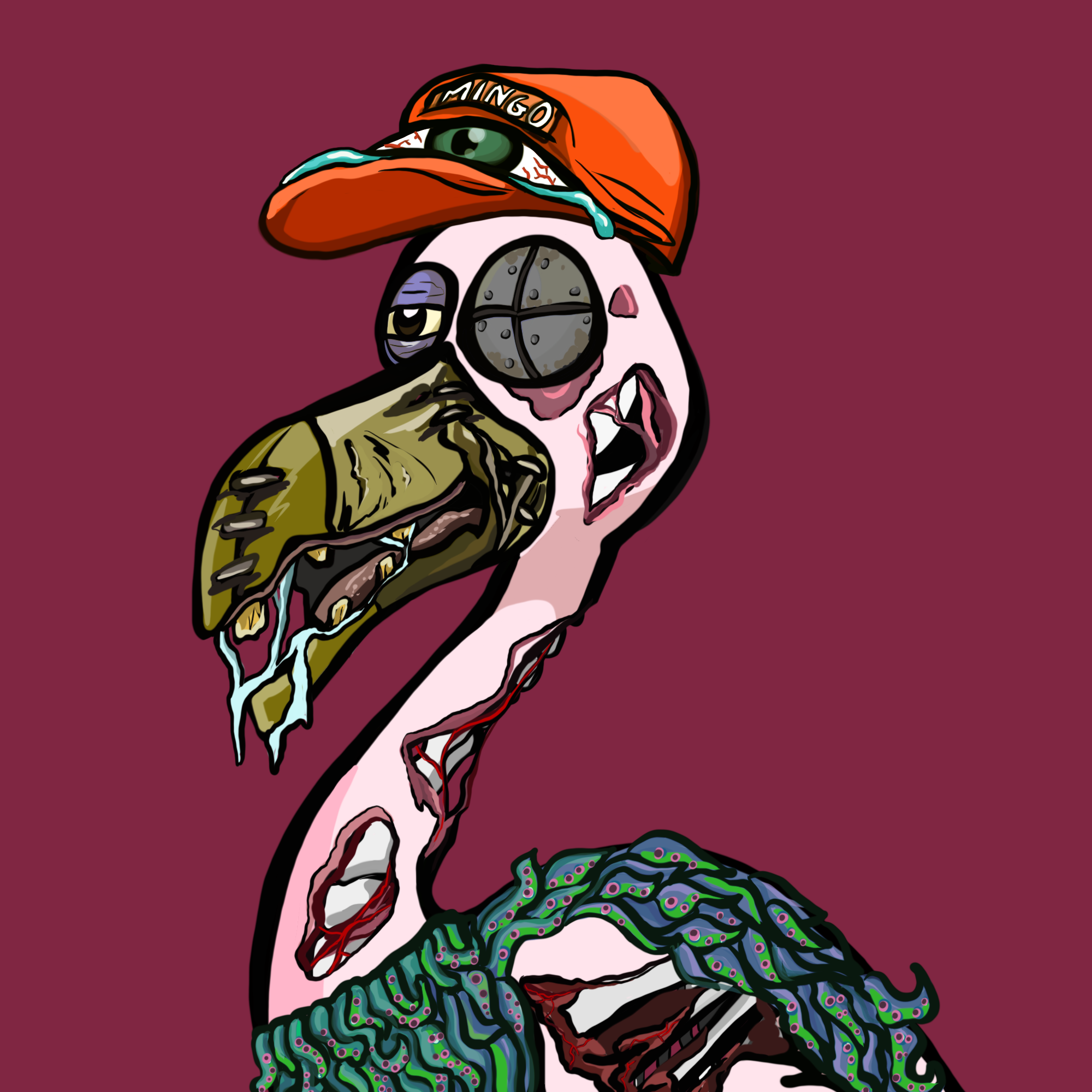 Monster Mingo #984 NFT on Algorand