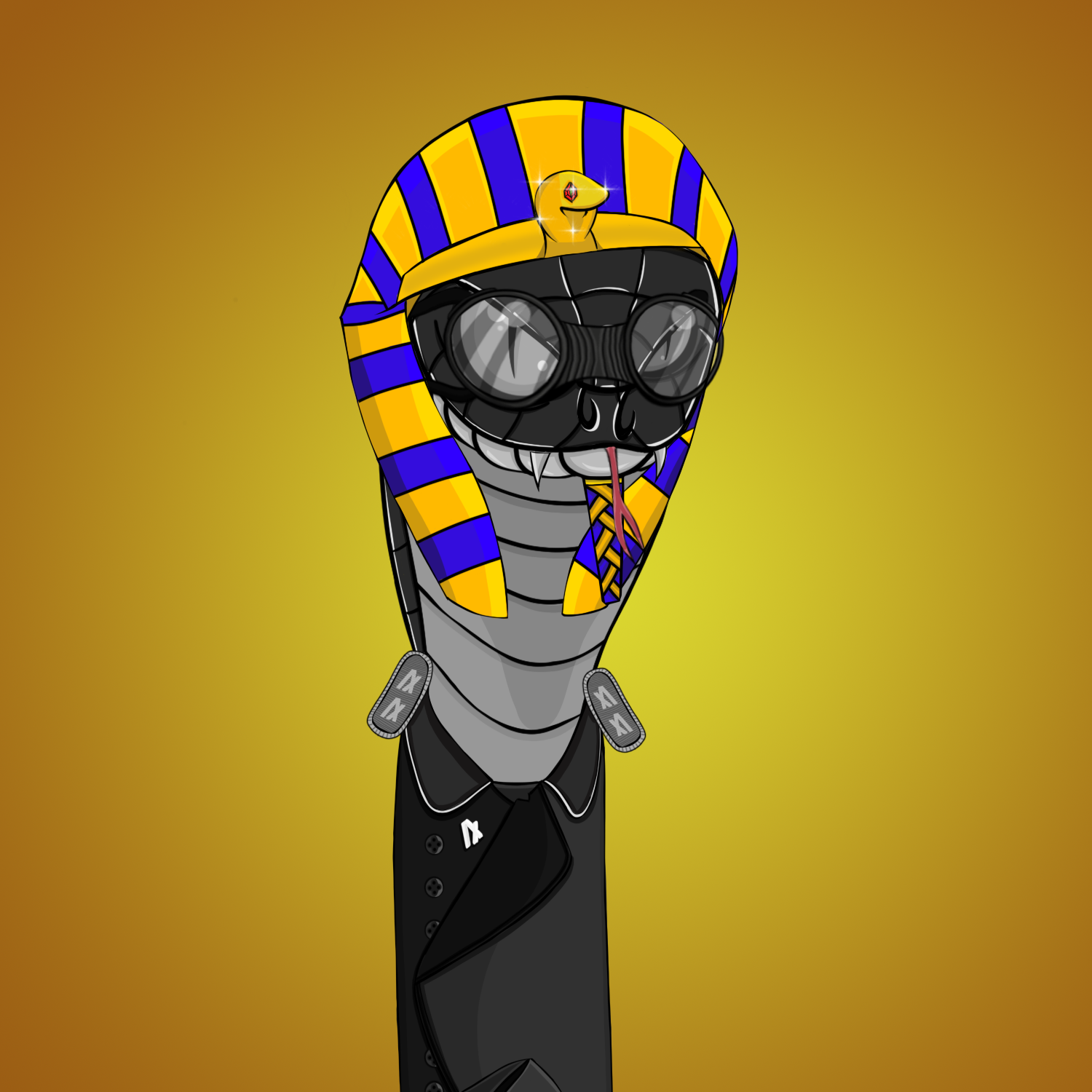 The Snake Cartel #128 NFT on Algorand