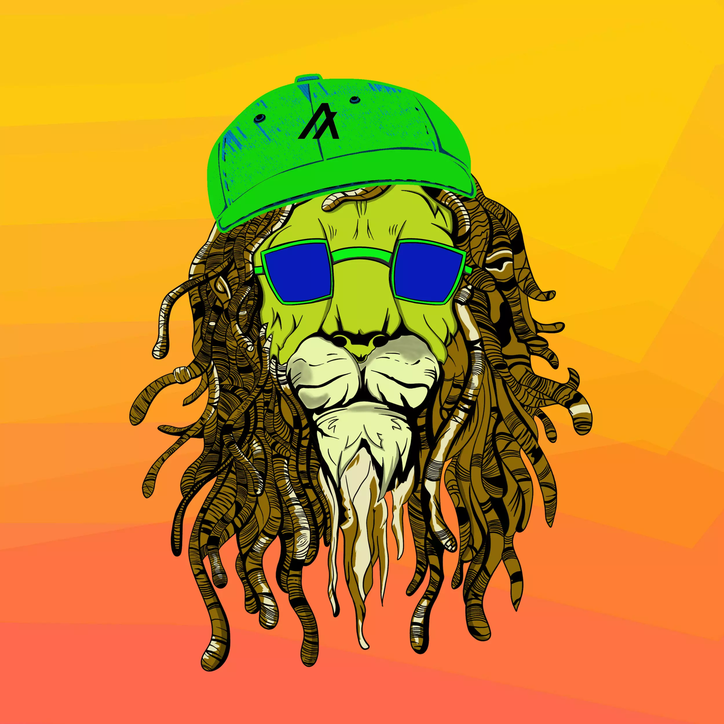 Reggae Lions #169 NFT on Algorand