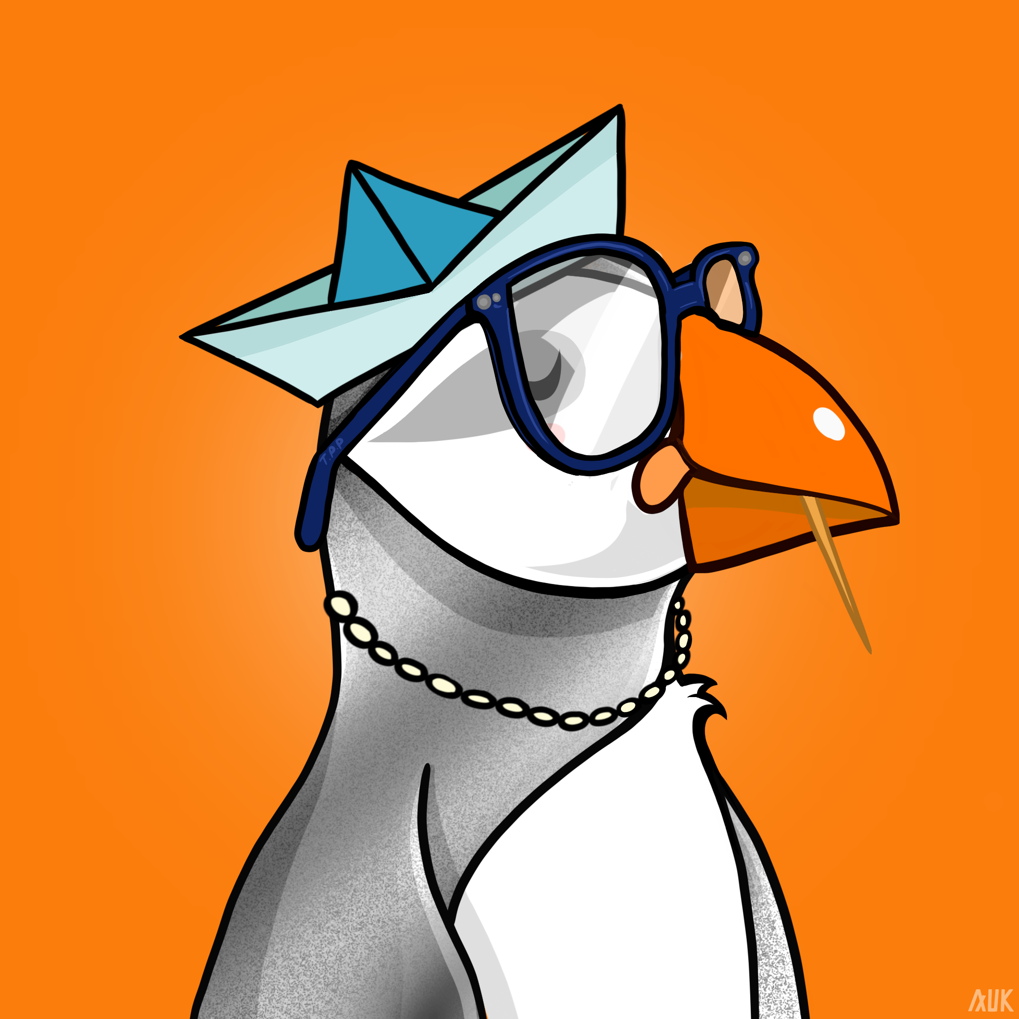 Poppin Puffins #9436 NFT on Algorand