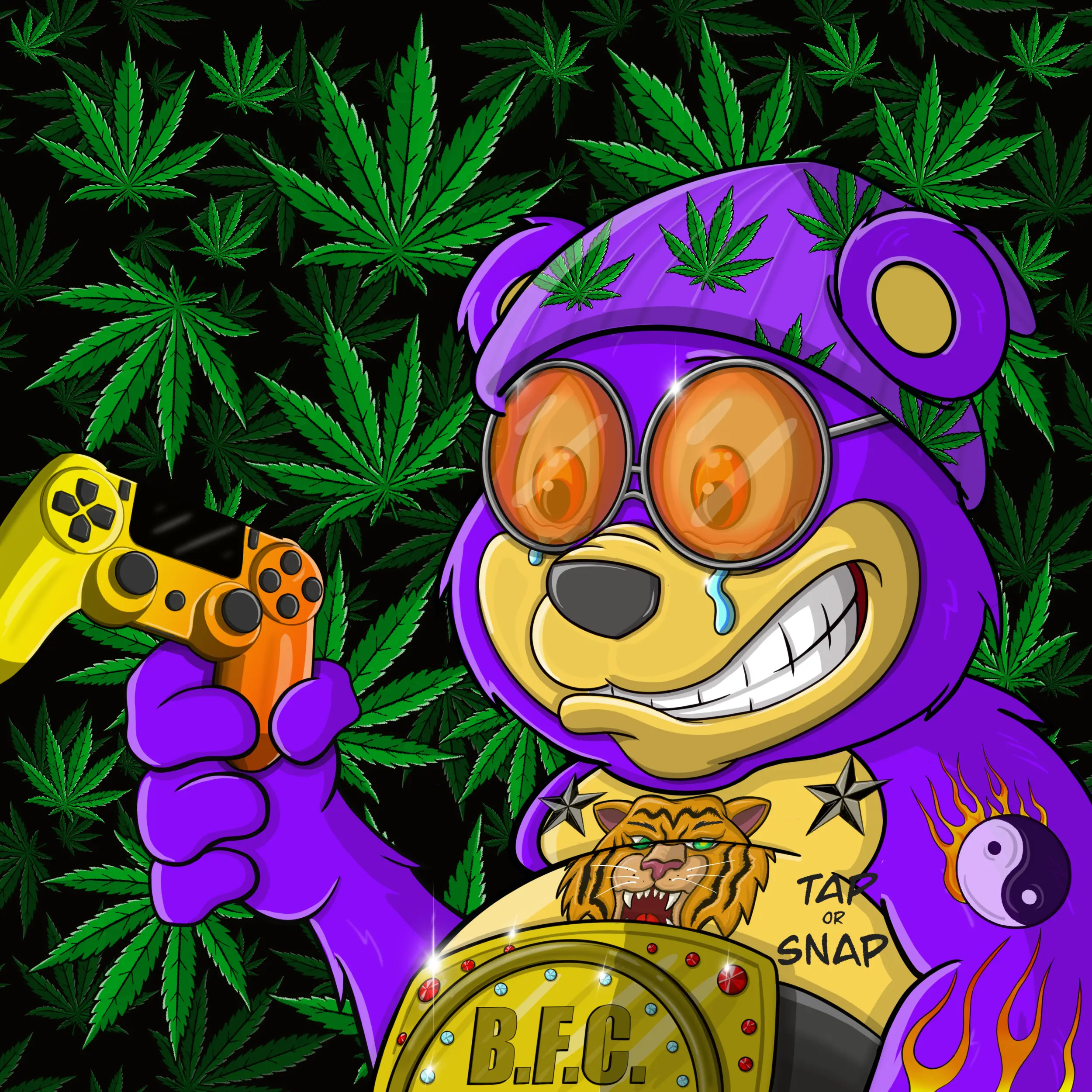 Burnin Bears #923 NFT on Algorand